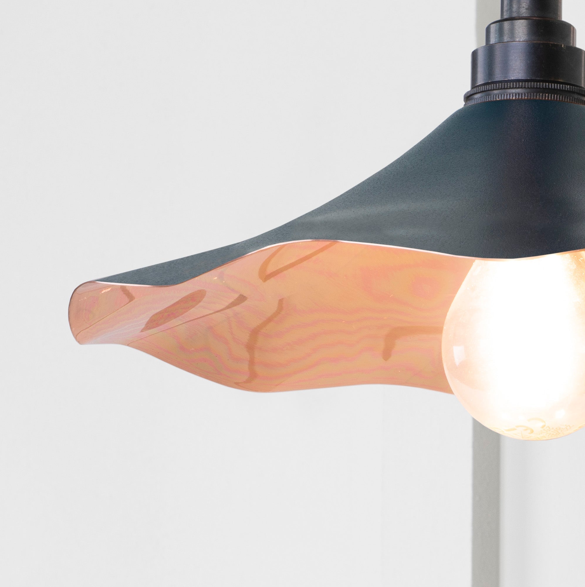 Smooth Copper Flora Wall Light | Smooth Copper Dusk - From The Anvil - EB London