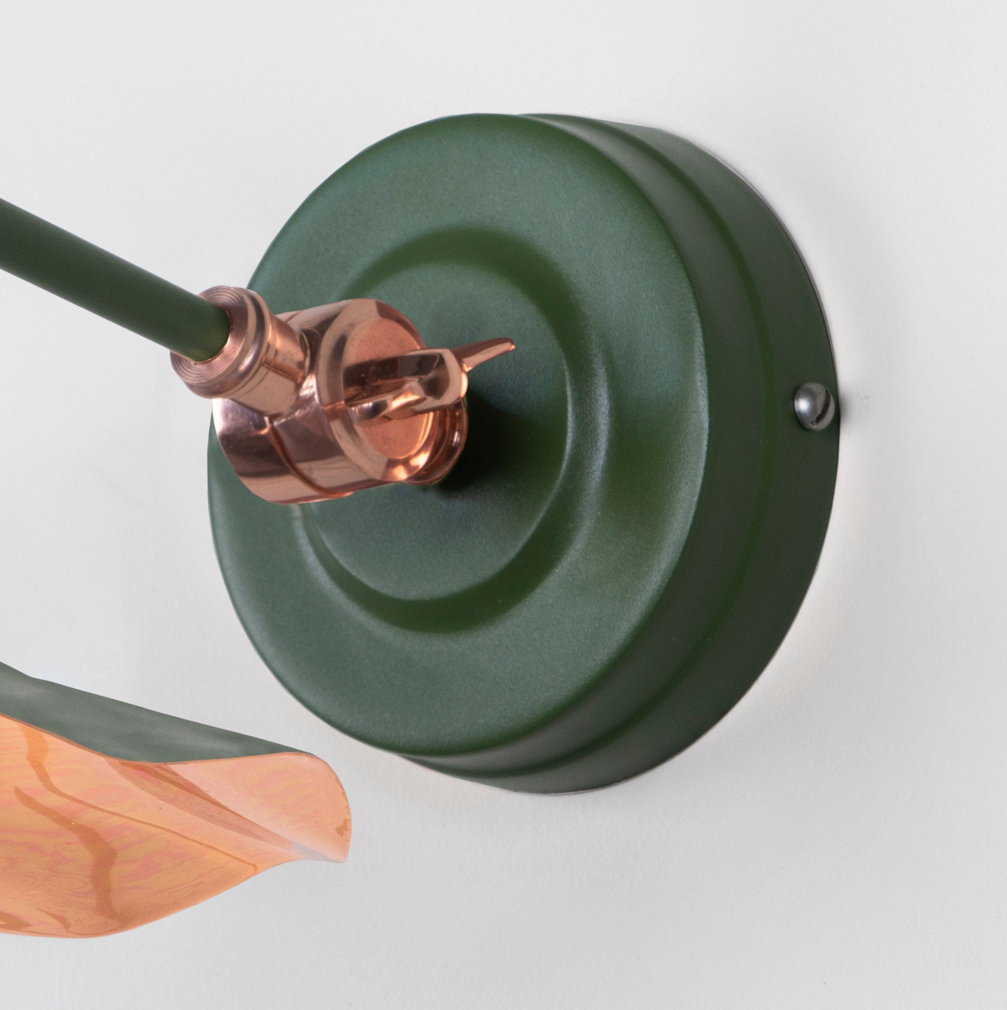 Smooth Copper Flora Wall Light | Smooth Copper Heath - From the Anvil - EB London