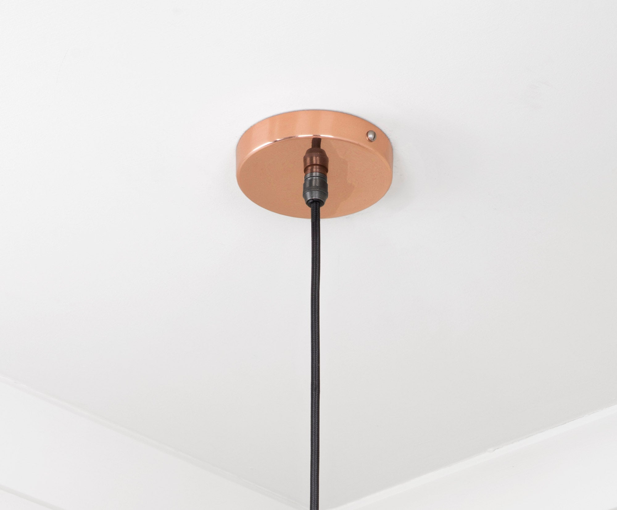 Smooth Copper Frankley Pendant | Bare - From The Anvil - EB London