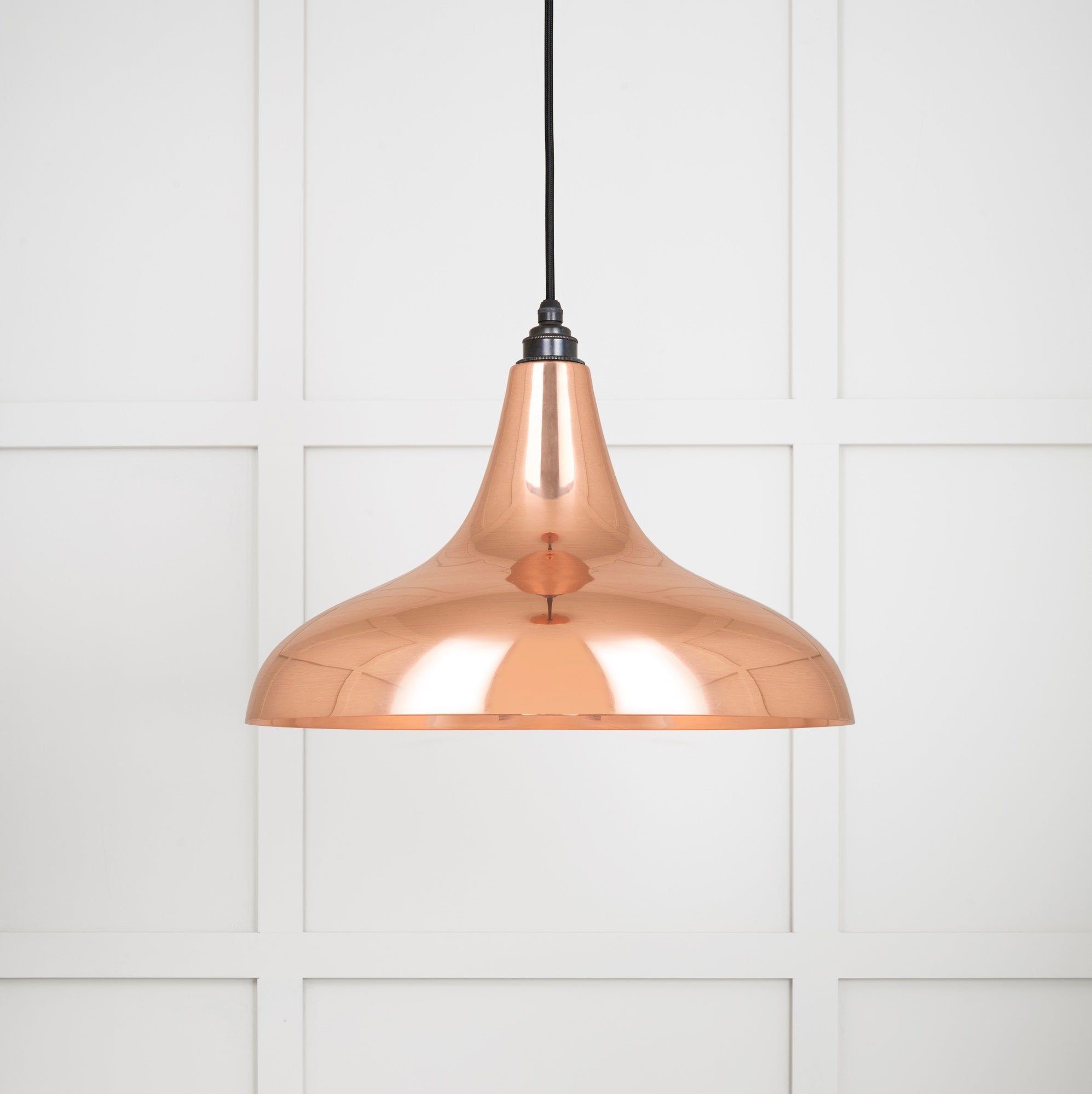 Smooth Copper Frankley Pendant | Bare - From The Anvil - EB London