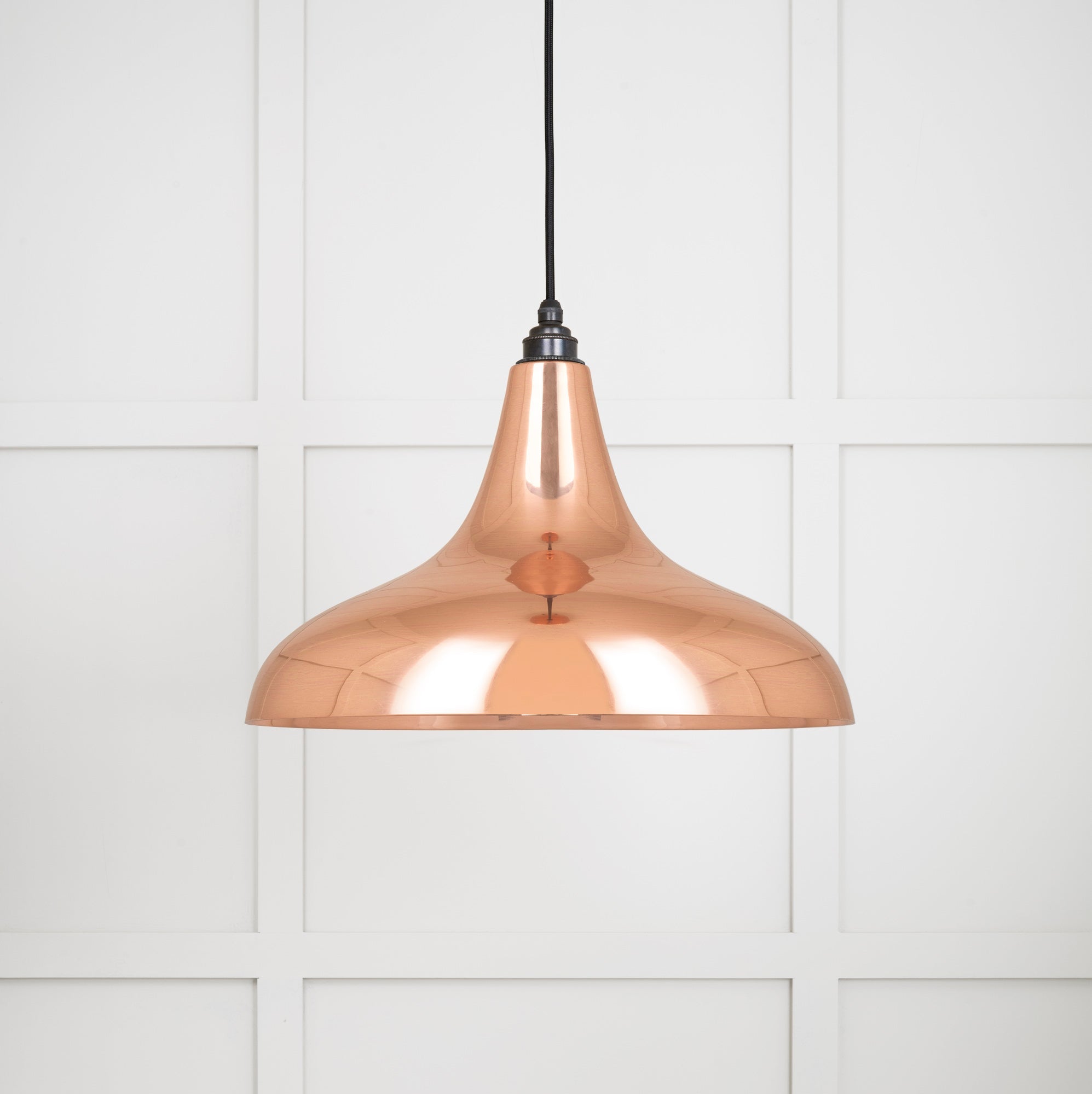 Smooth Copper Frankley Pendant | Bare - From The Anvil - EB London