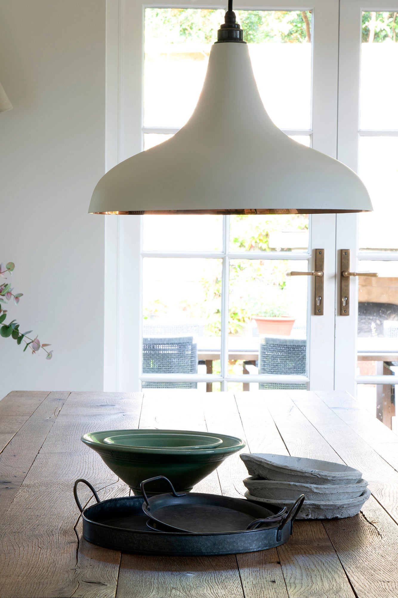 Smooth Copper Frankley Pendant | Birch - From The Anvil - EB London
