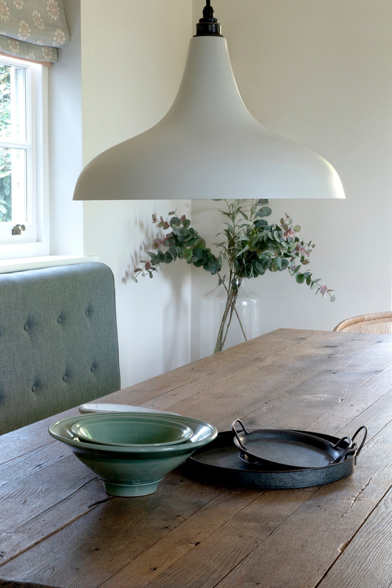 Smooth Copper Frankley Pendant | Birch - From The Anvil - EB London