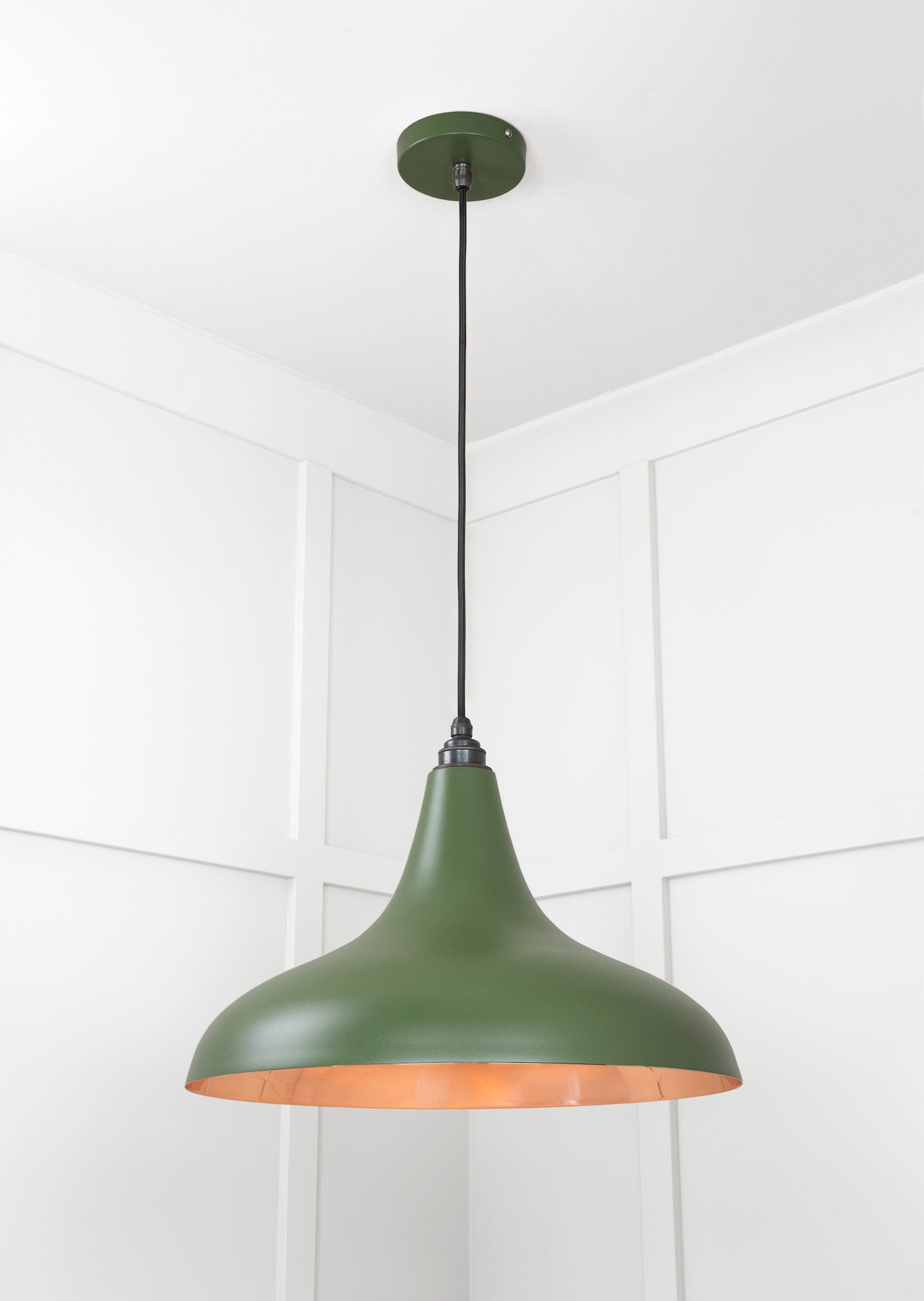 Smooth Copper Frankley Pendant | Heath - From The Anvil - EB London