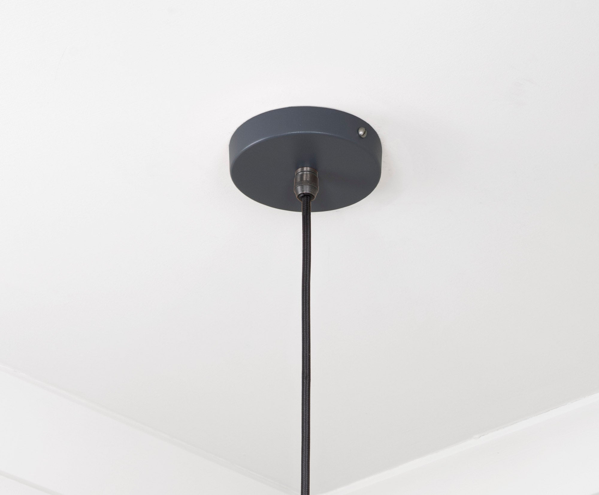 Smooth Copper Frankley Pendant | Slate - From The Anvil - EB London