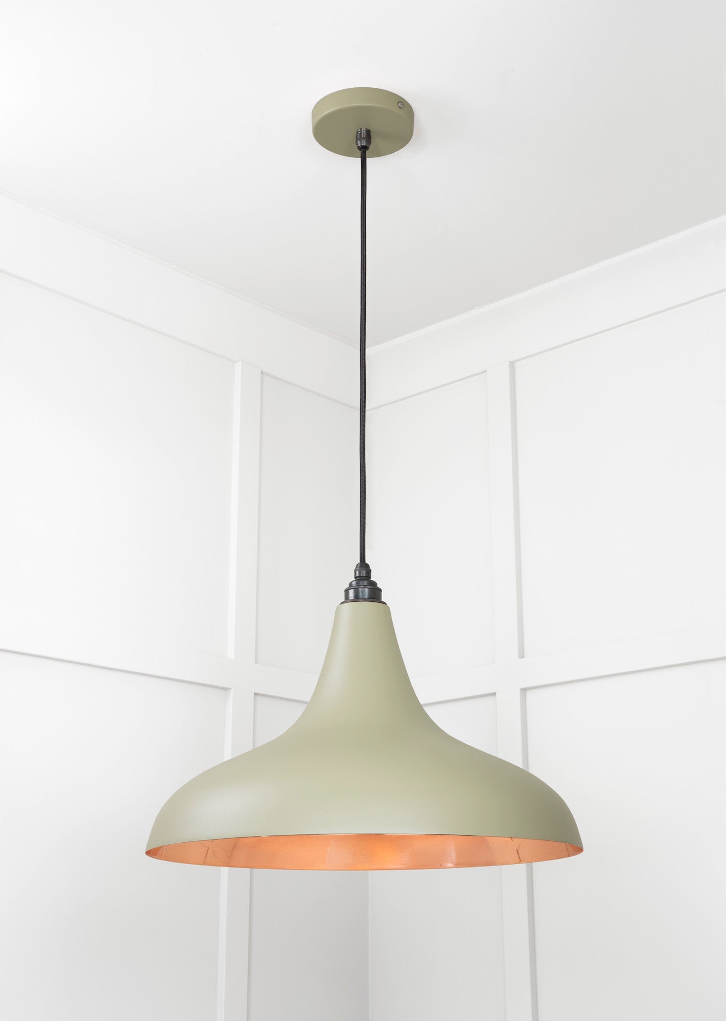 Smooth Copper Frankley Pendant | Tump - From The Anvil - EB London