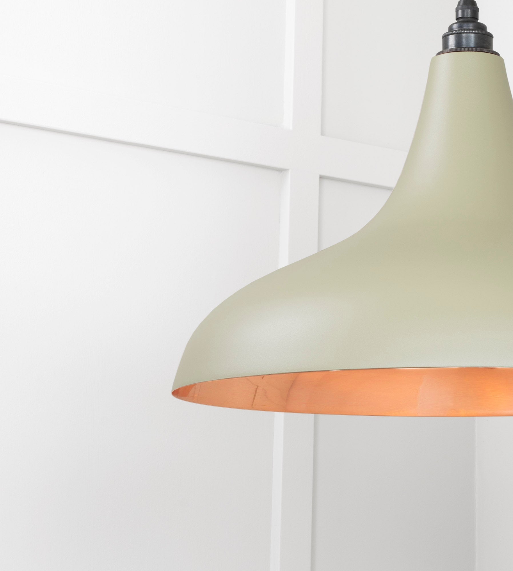 Smooth Copper Frankley Pendant | Tump - From The Anvil - EB London