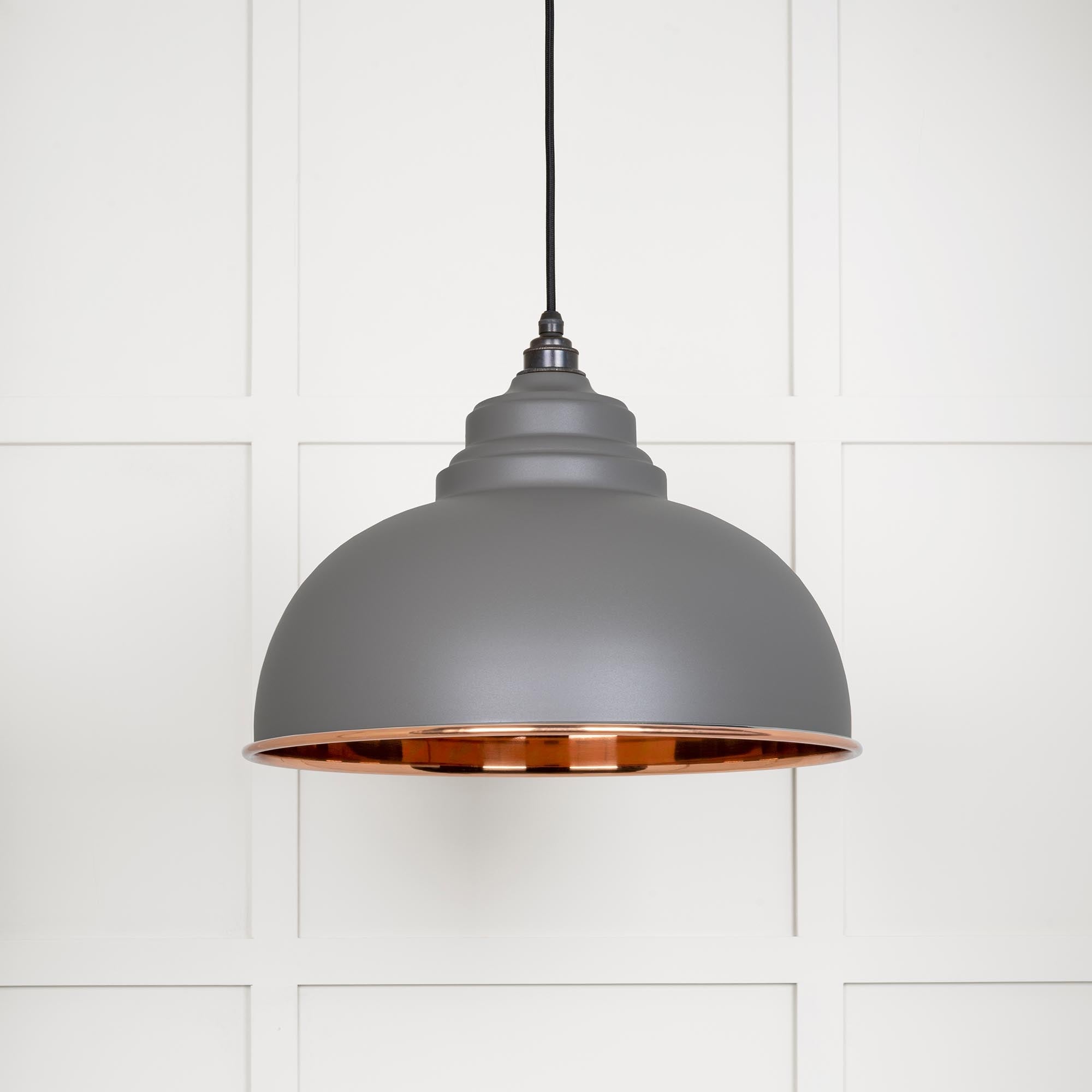 Smooth Copper Harborne Pendant | Bluff - From The Anvil - EB London