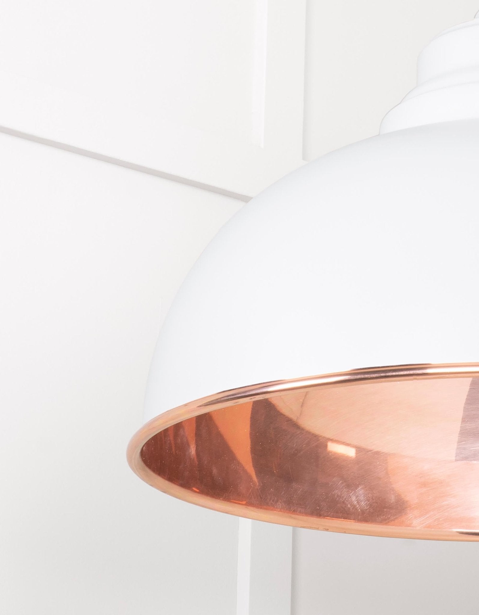 Smooth Copper Harborne Pendant | Flock - From The Anvil - EB London