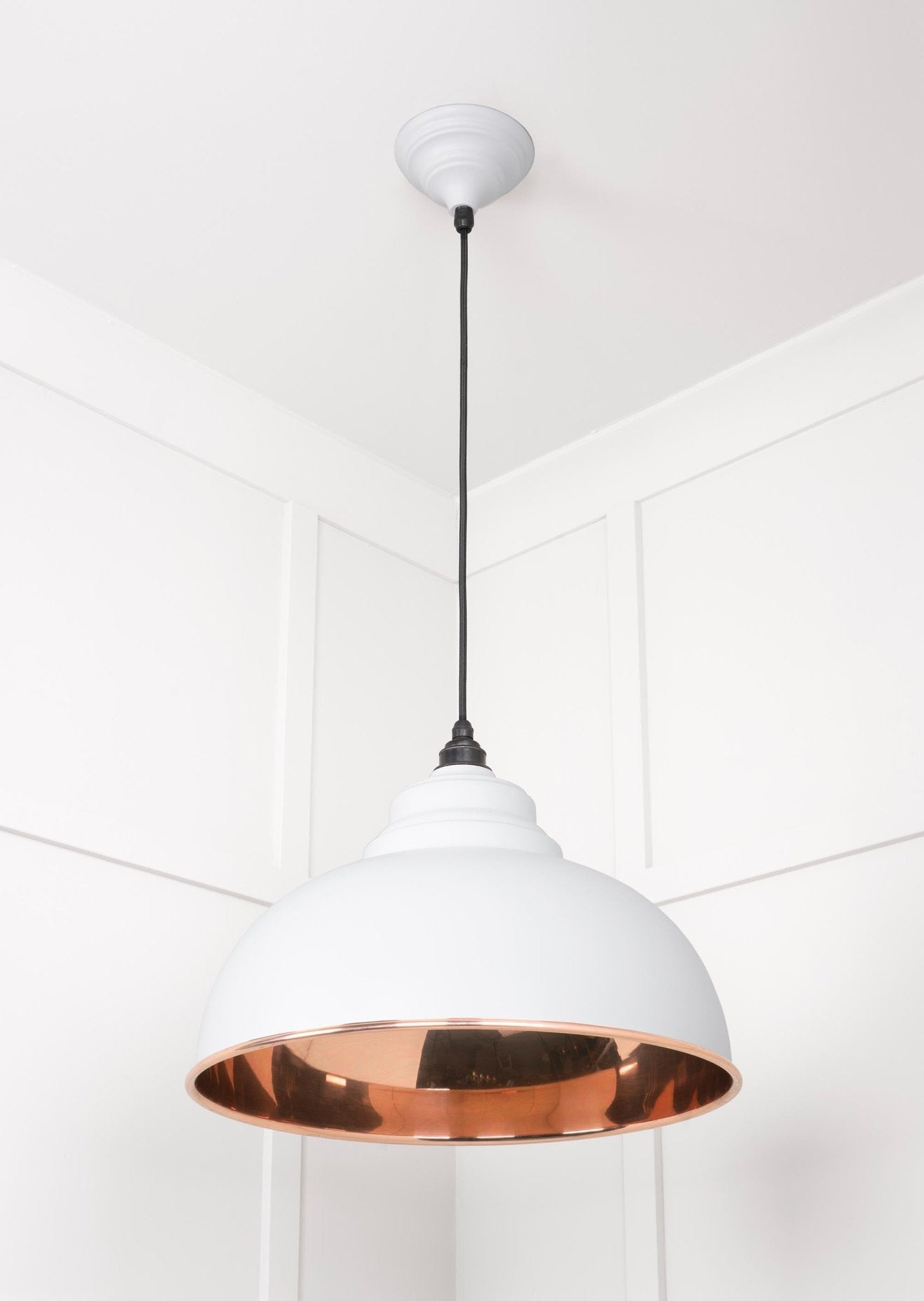 Smooth Copper Harborne Pendant | Flock - From The Anvil - EB London