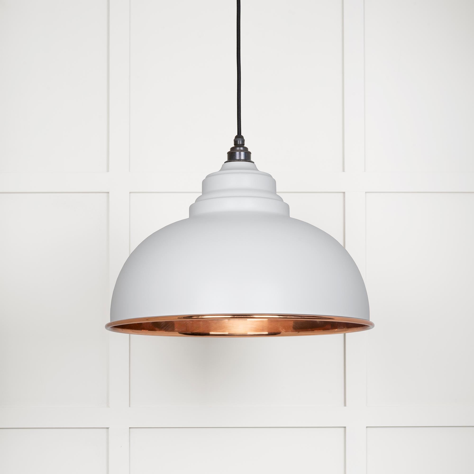 Smooth Copper Harborne Pendant | Flock - From The Anvil - EB London