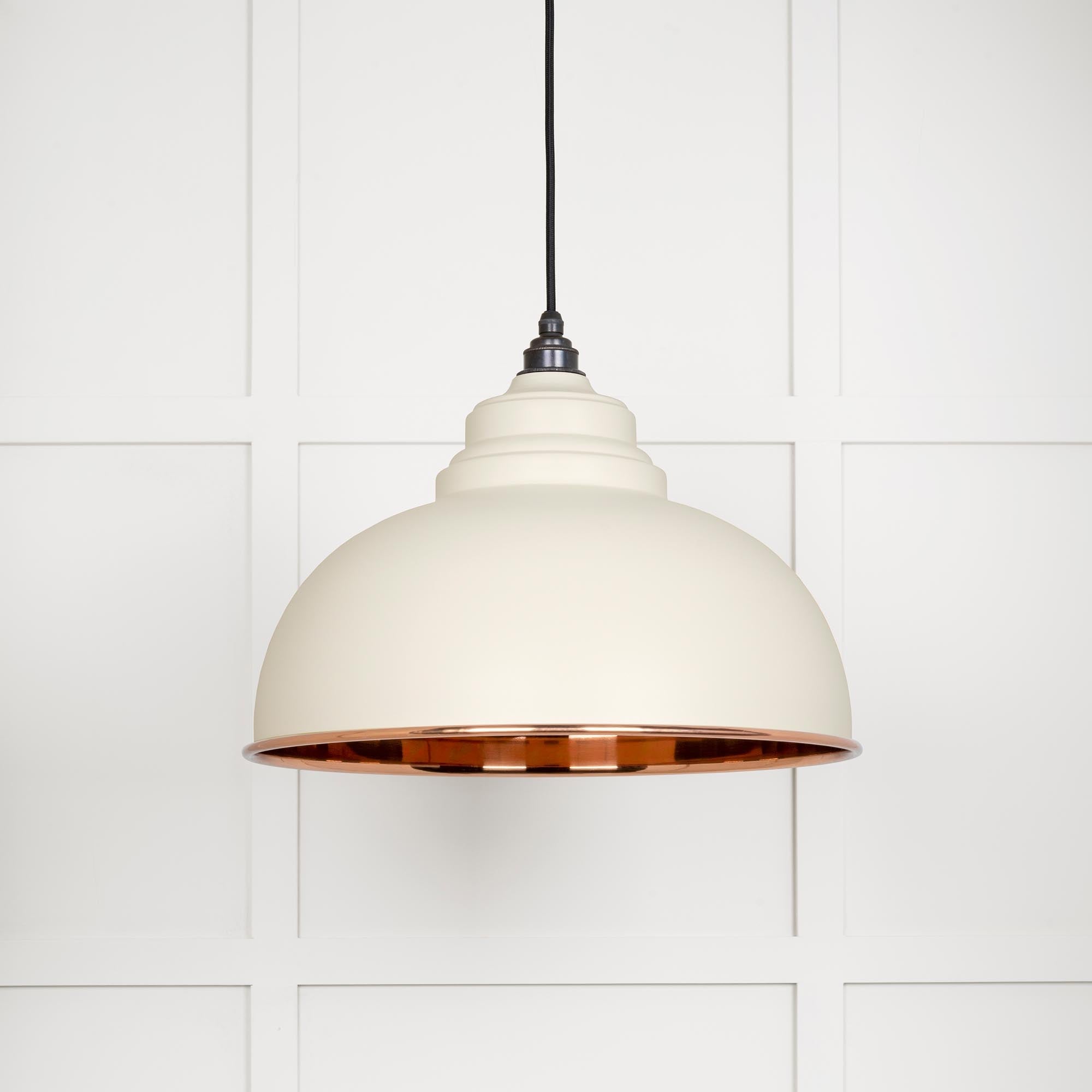 Smooth Copper Harborne Pendant | Teasel - From The Anvil - EB London