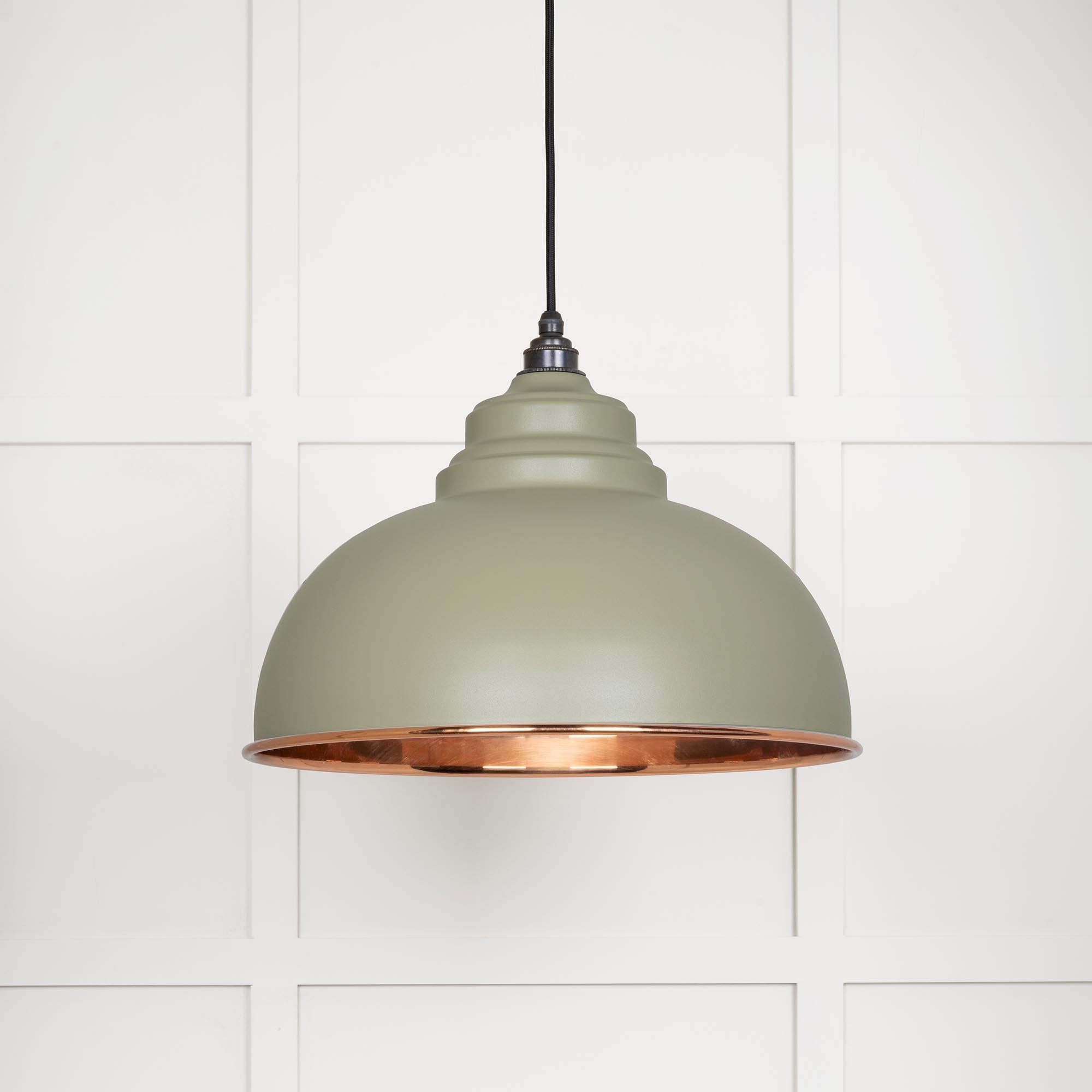 Smooth Copper Harborne Pendant | Tump - From The Anvil - EB London