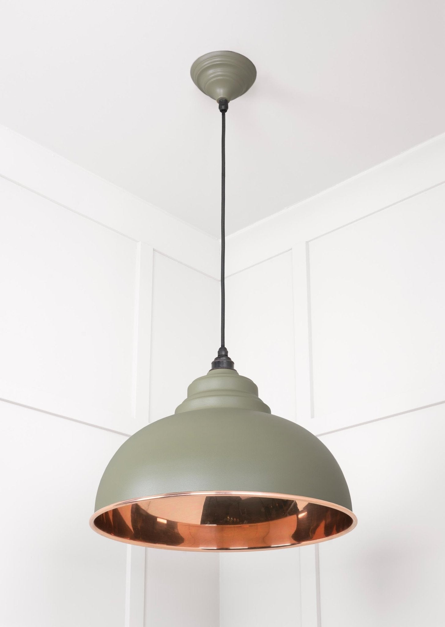 Smooth Copper Harborne Pendant | Tump - From The Anvil - EB London