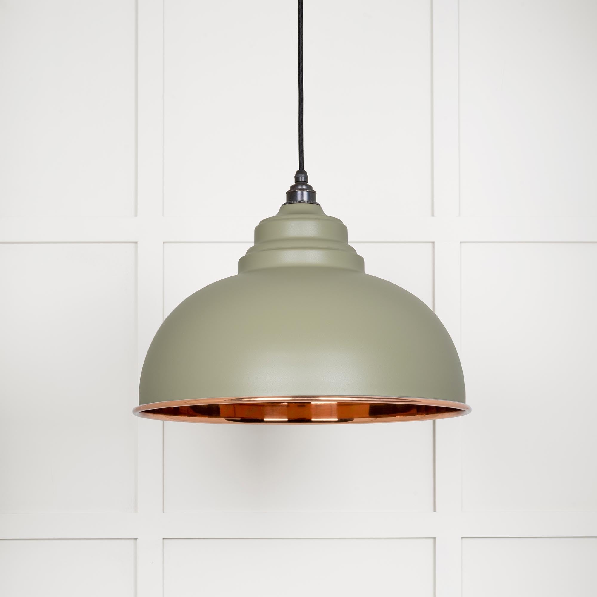 Smooth Copper Harborne Pendant | Tump - From The Anvil - EB London