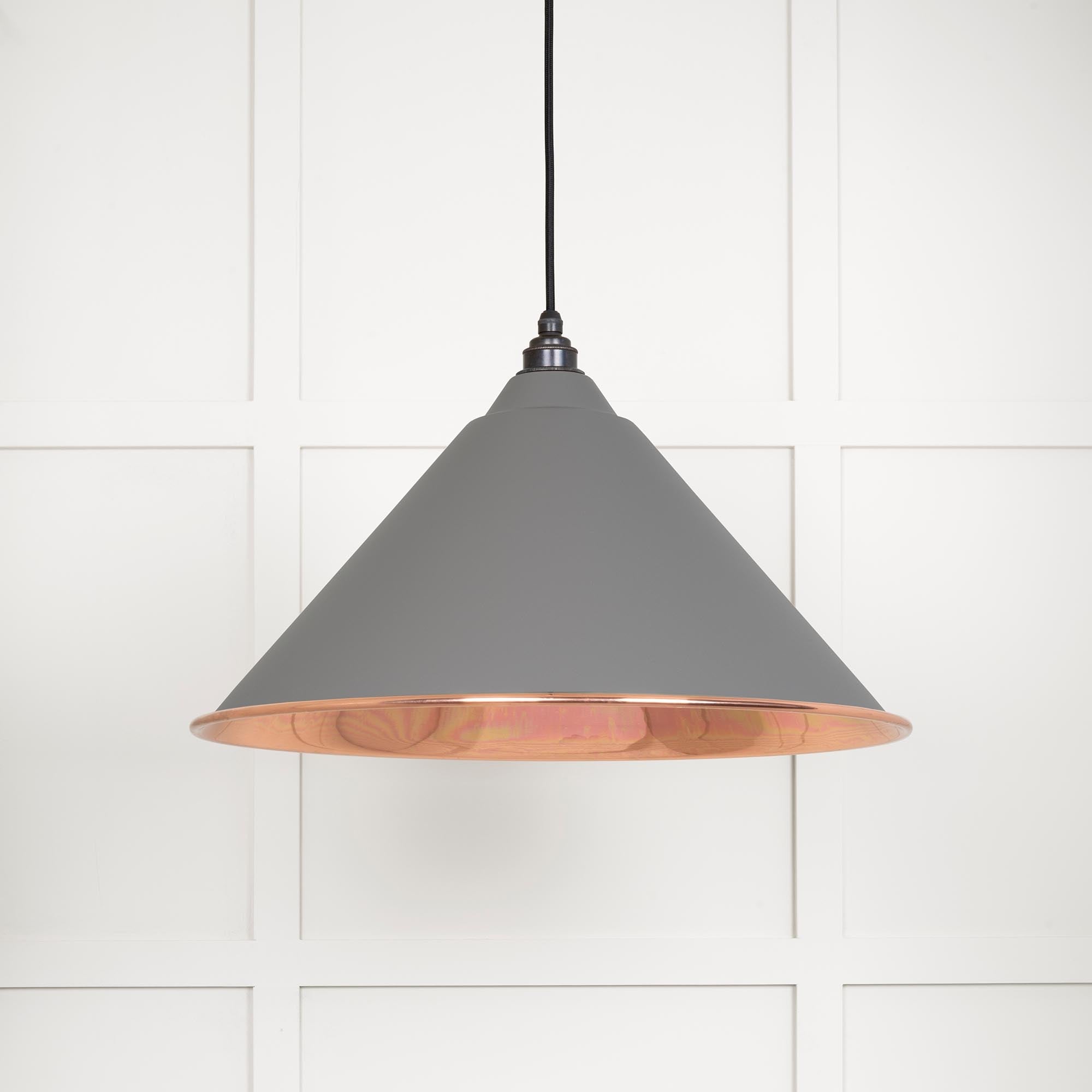 Smooth Copper Hockley Pendant |Bluff - From The Anvil - EB London
