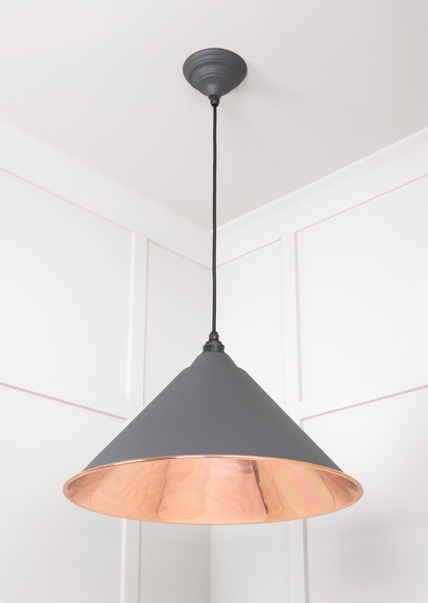 Smooth Copper Hockley Pendant |Bluff - From The Anvil - EB London