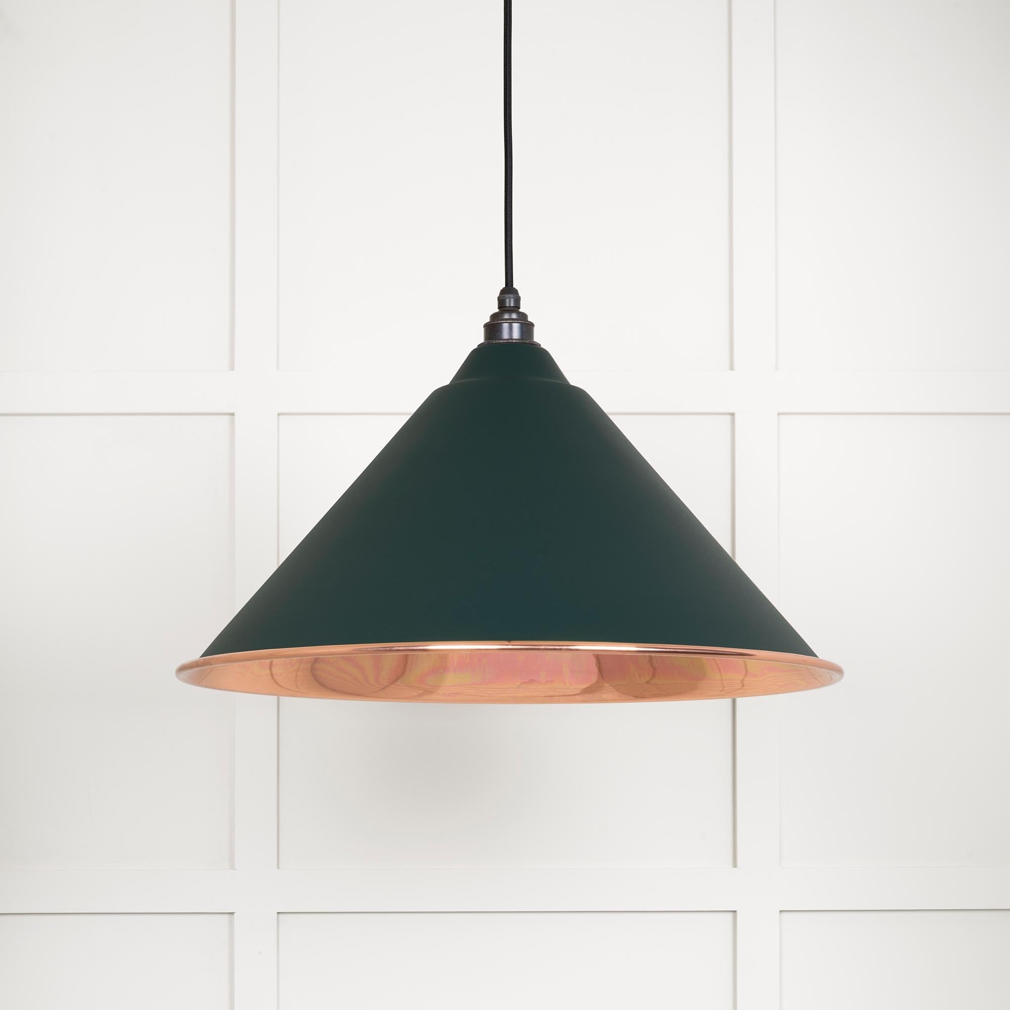 Smooth Copper Hockley Pendant | Dingle - From The Anvil - EB London