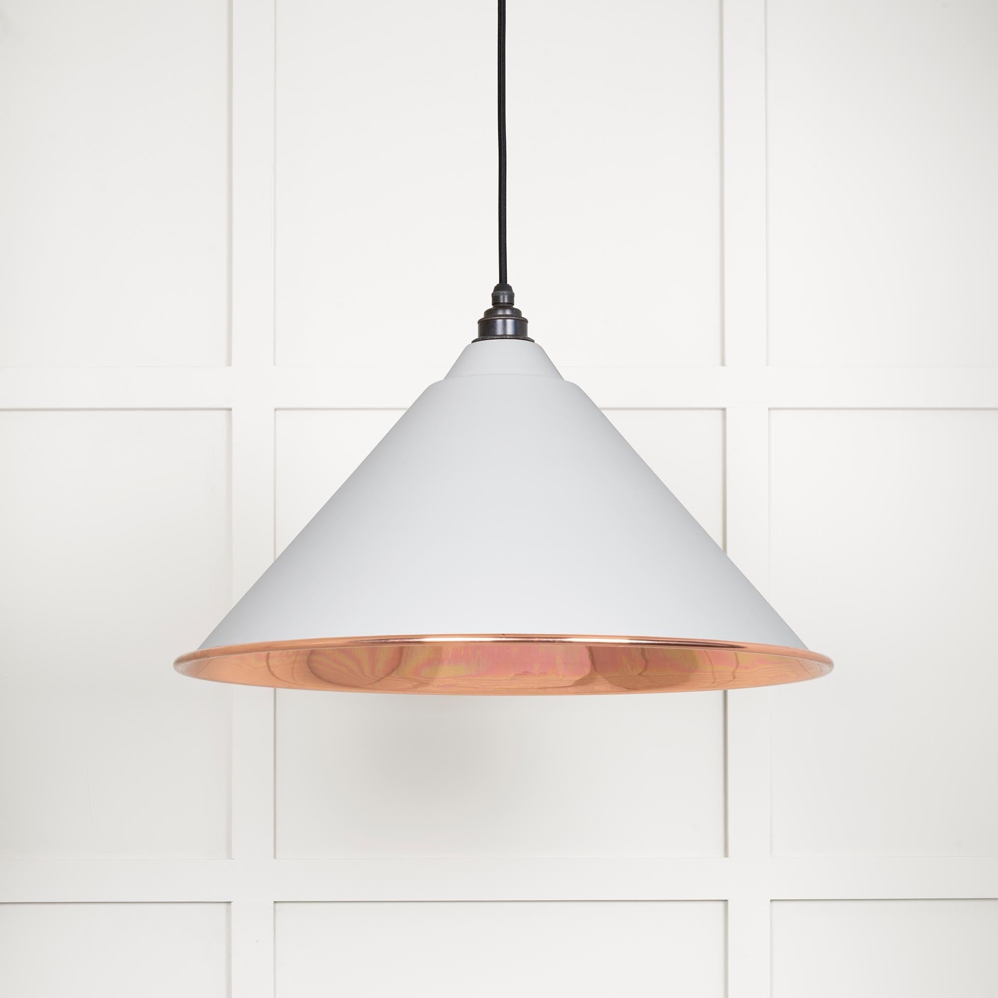 Smooth Copper Hockley Pendant | Flock - From The Anvil - EB London