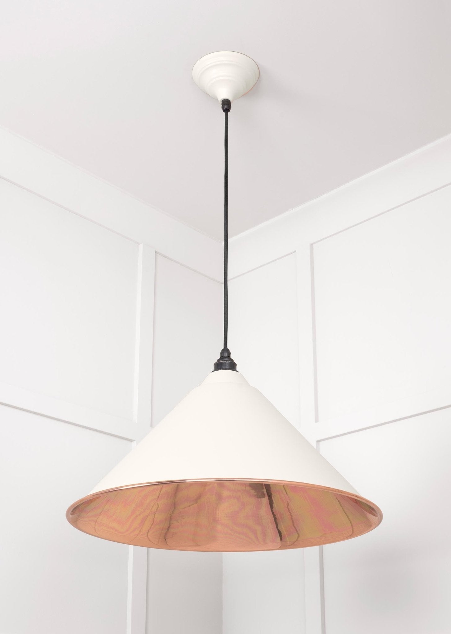 Smooth Copper Hockley Pendant |Teasel - From The Anvil - EB London