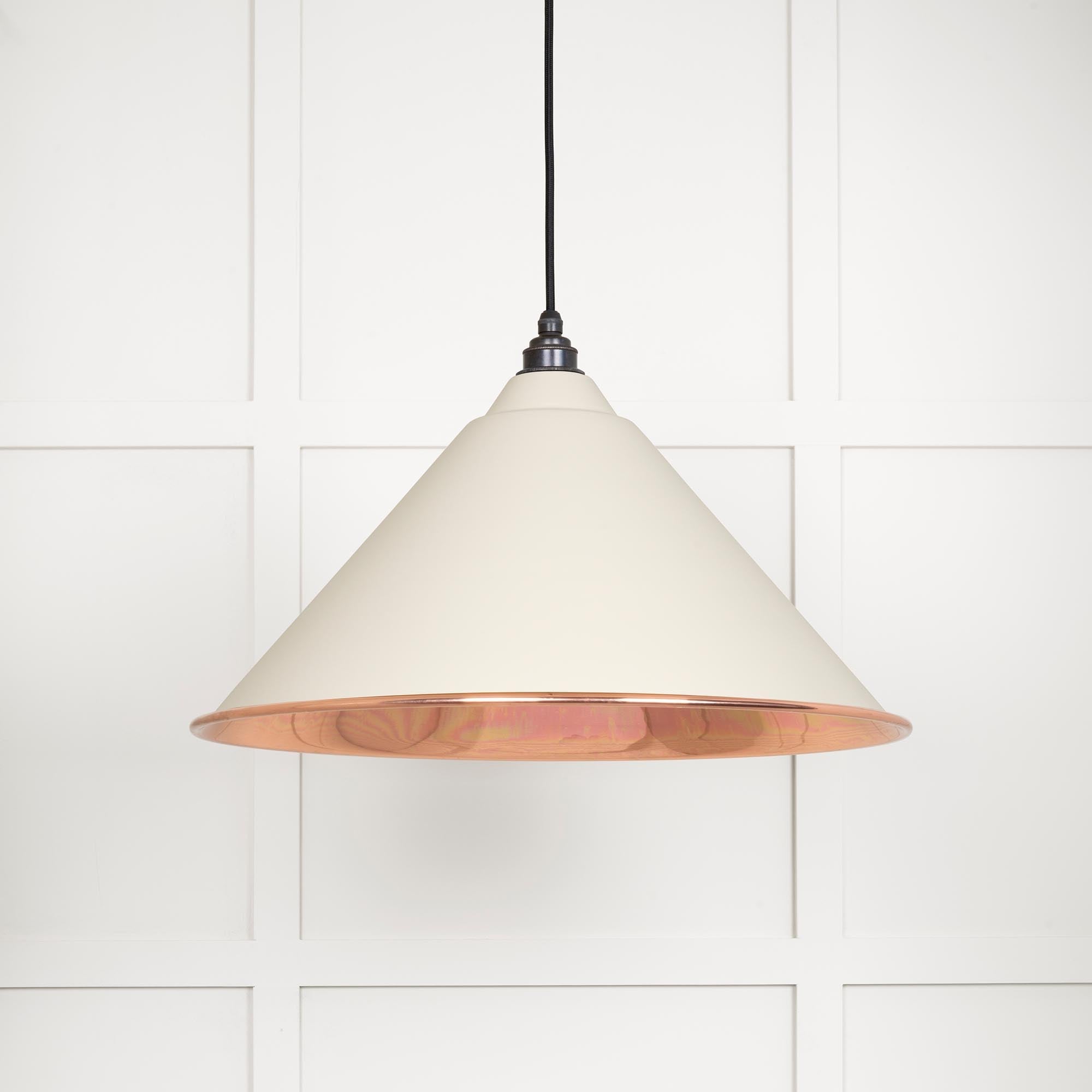 Smooth Copper Hockley Pendant |Teasel - From The Anvil - EB London