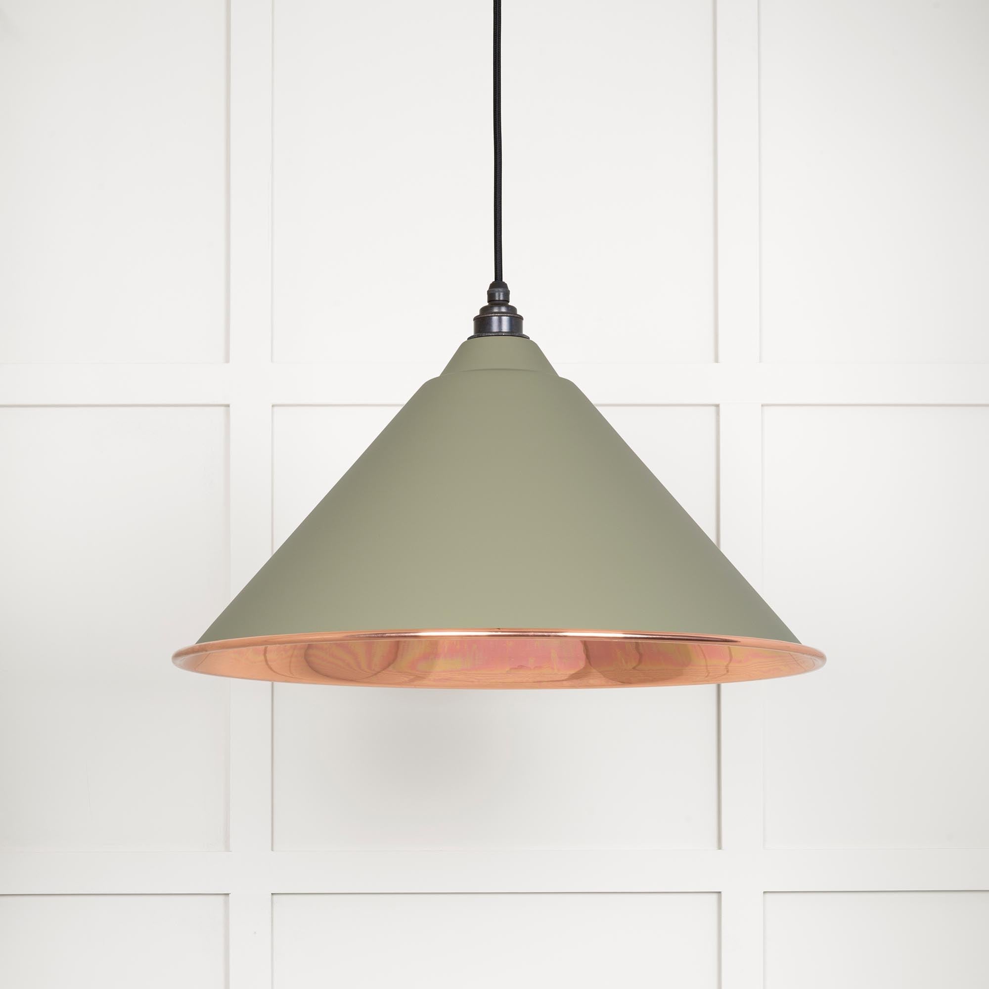 Smooth Copper Hockley Pendant | Tump - From The Anvil - EB London