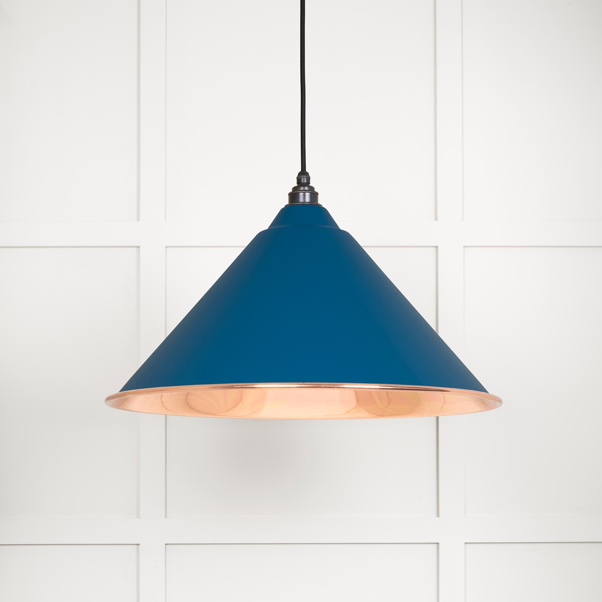 Smooth Copper Hockley Pendant | Upstream - From The Anvil - EB London