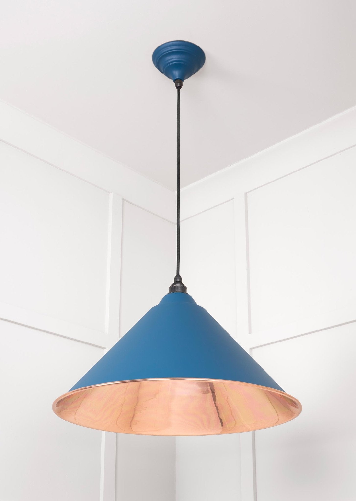 Smooth Copper Hockley Pendant | Upstream - From The Anvil - EB London