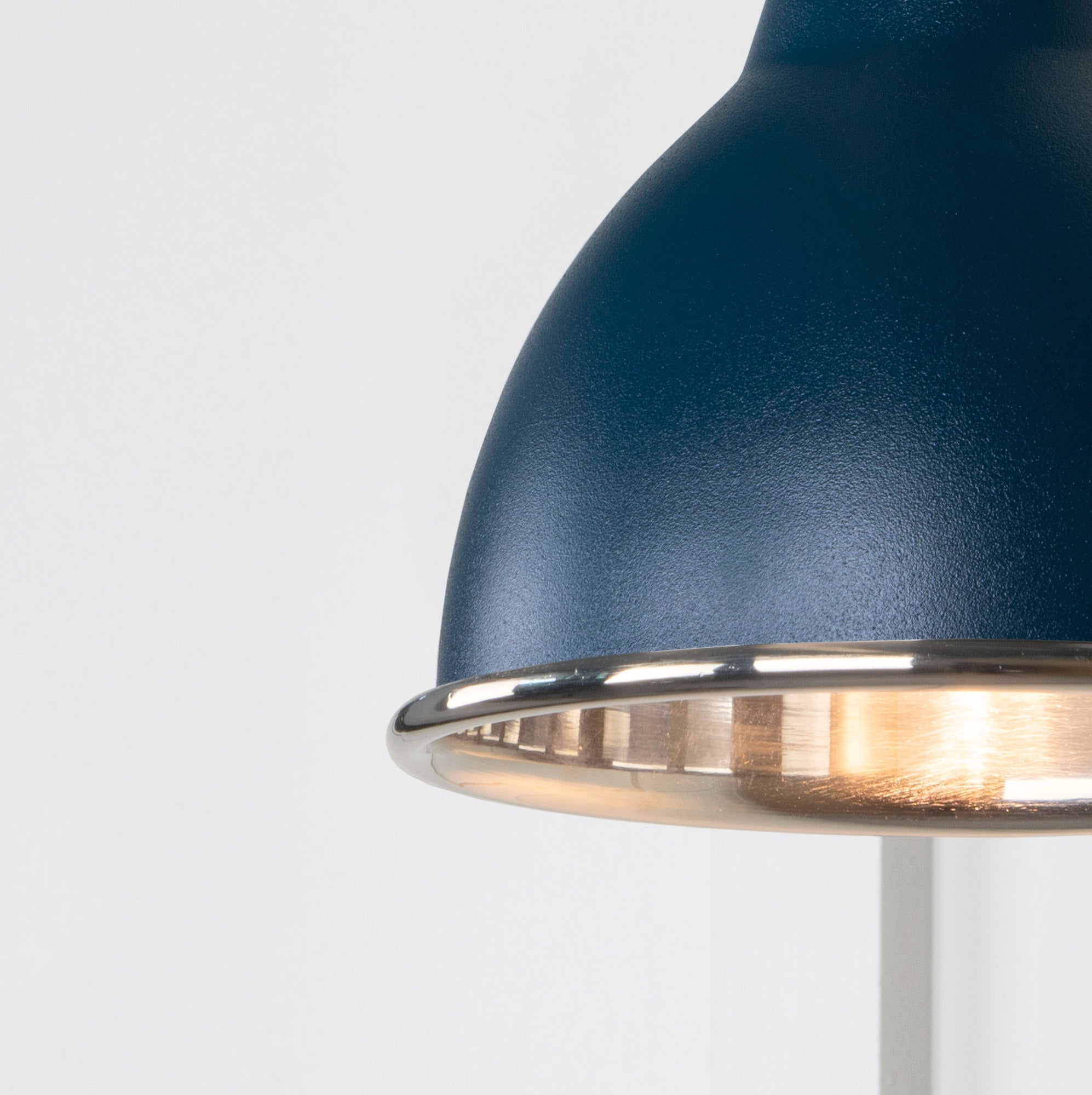 Smooth Nickel Brindley Wall Light | Smooth Nickel Dusk - From the Anvil - EB London