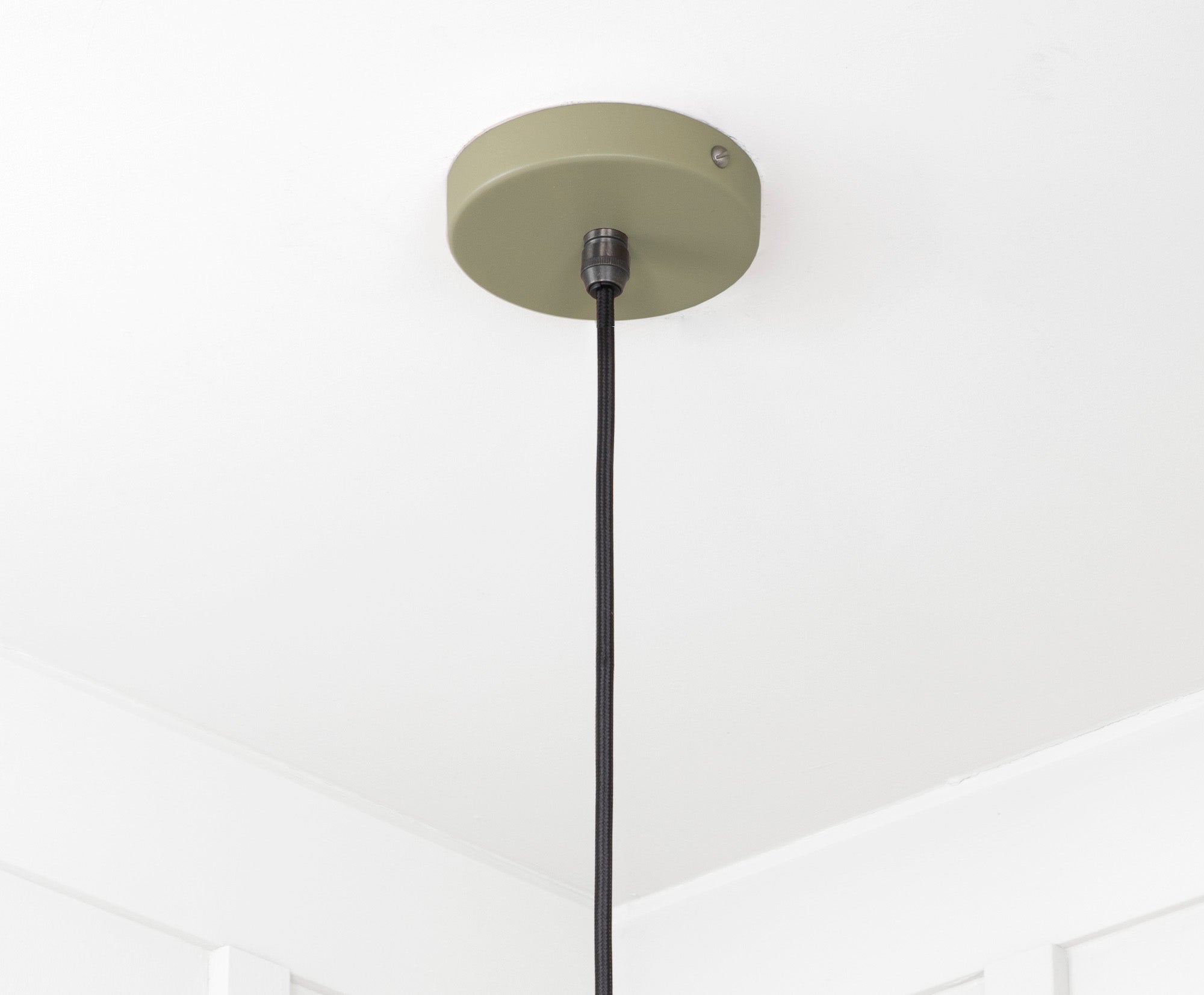 Smooth Nickel Flora Pendant | Tump - From The Anvil - EB London
