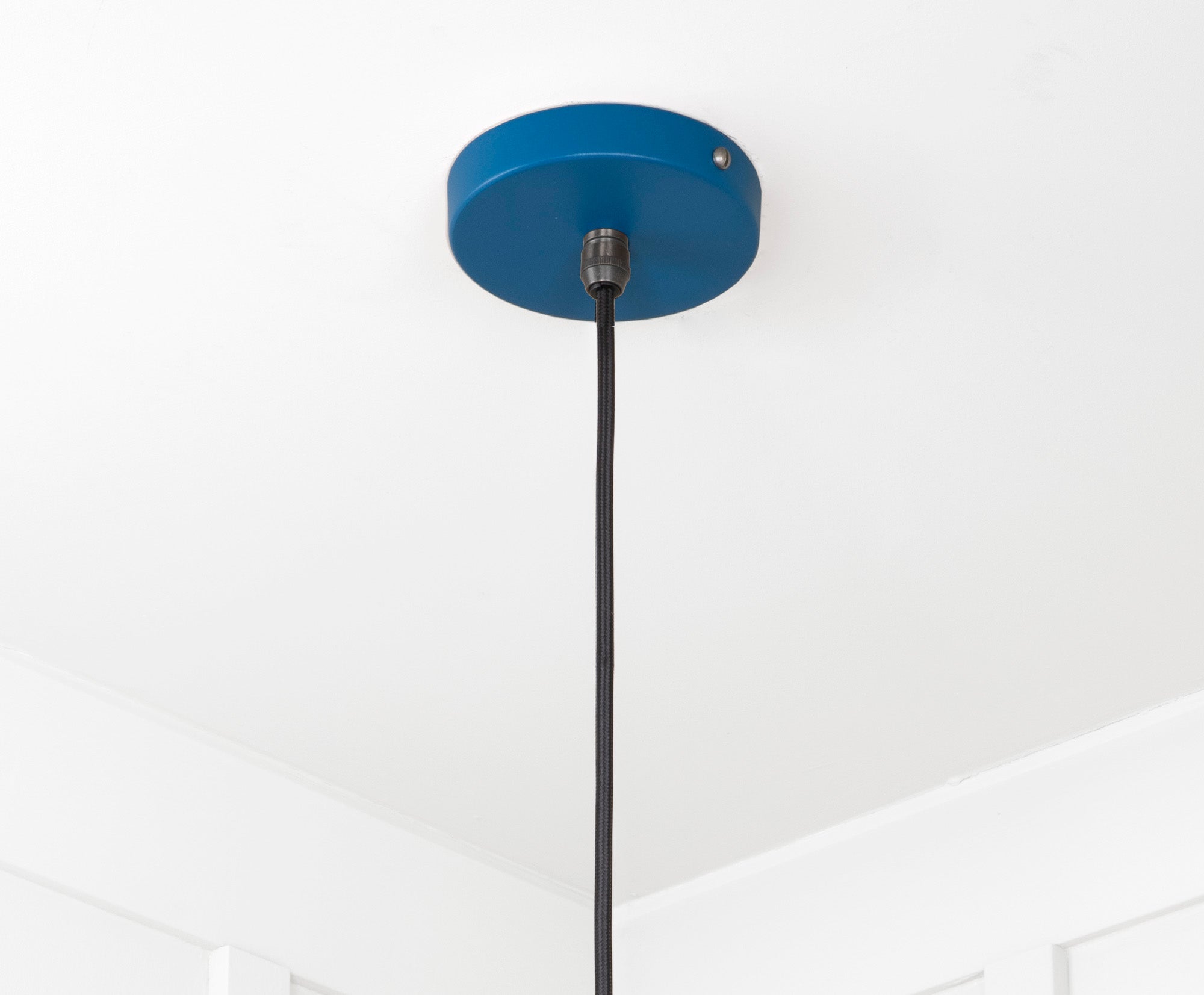 Smooth Nickel Flora Pendant | Upstream - From The Anvil - EB London