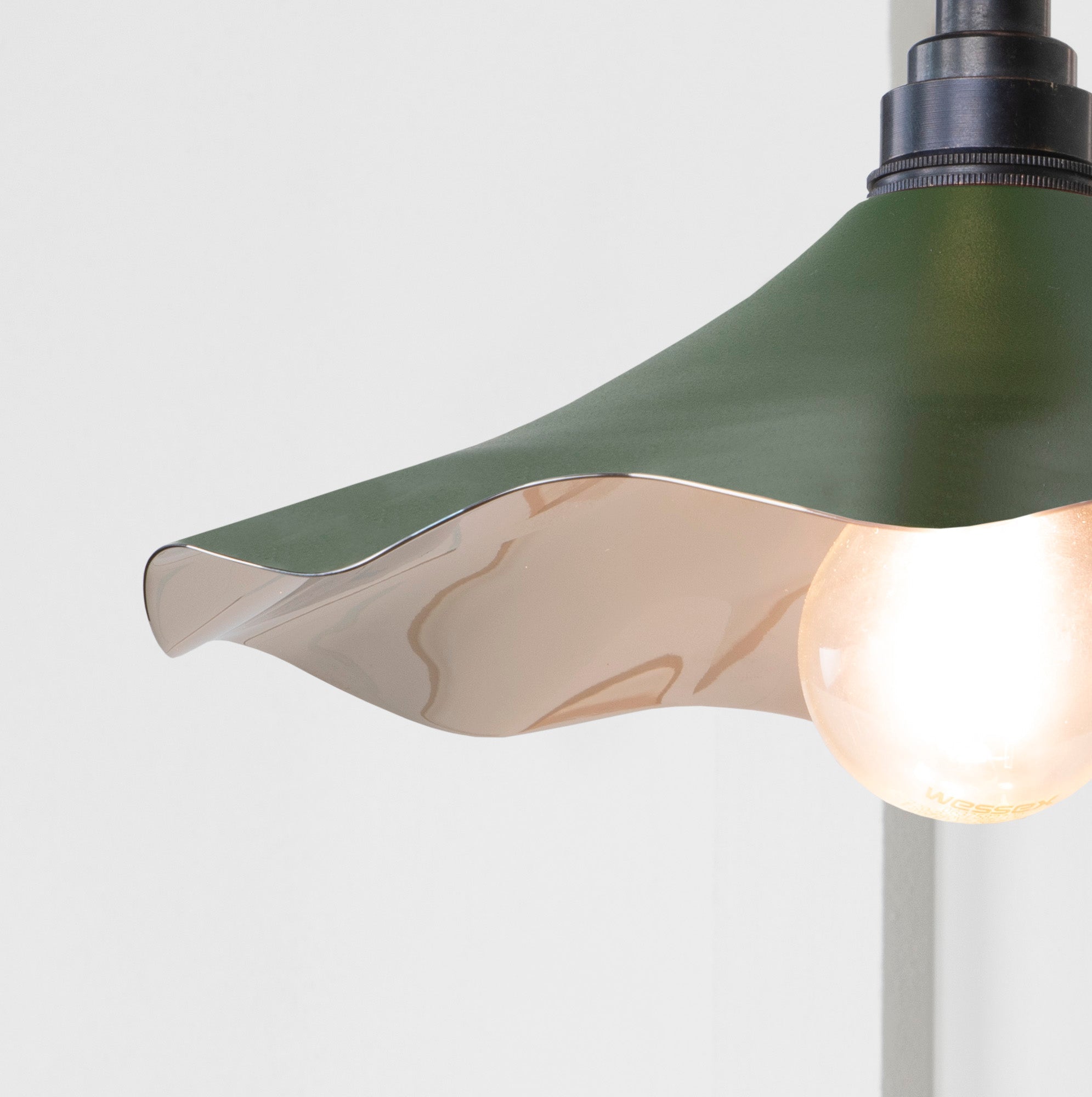 Smooth Nickel Flora Wall Light | Heath - From The Anvil - EB London