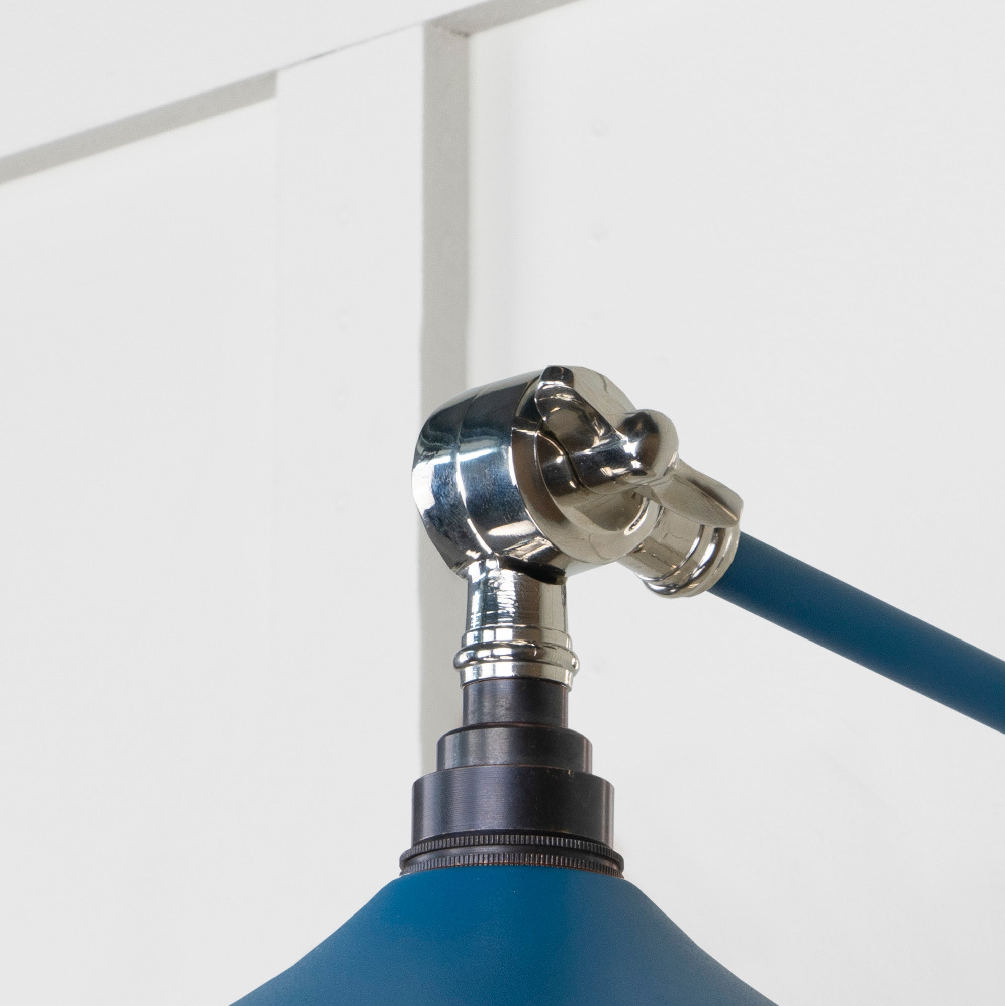 Smooth Nickel Flora Wall Light | Upstream - From The Anvil - EB London