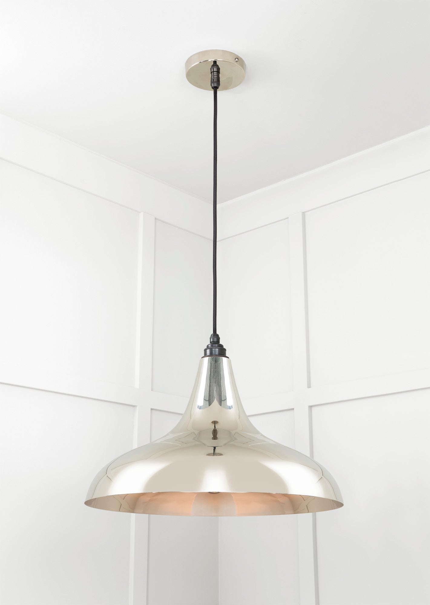 Smooth Nickel Frankley Pendant | Bare - From The Anvil - EB London