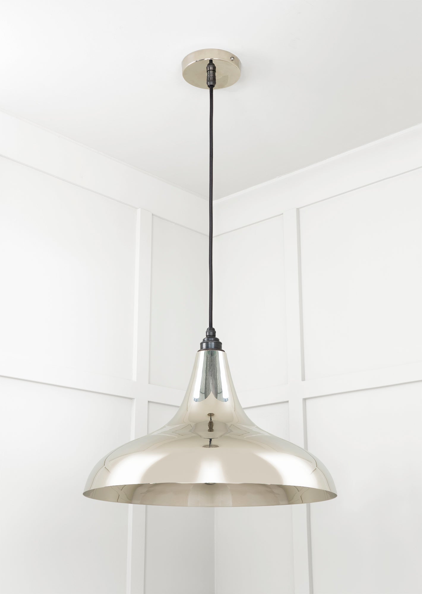 Smooth Nickel Frankley Pendant | Bare - From The Anvil - EB London