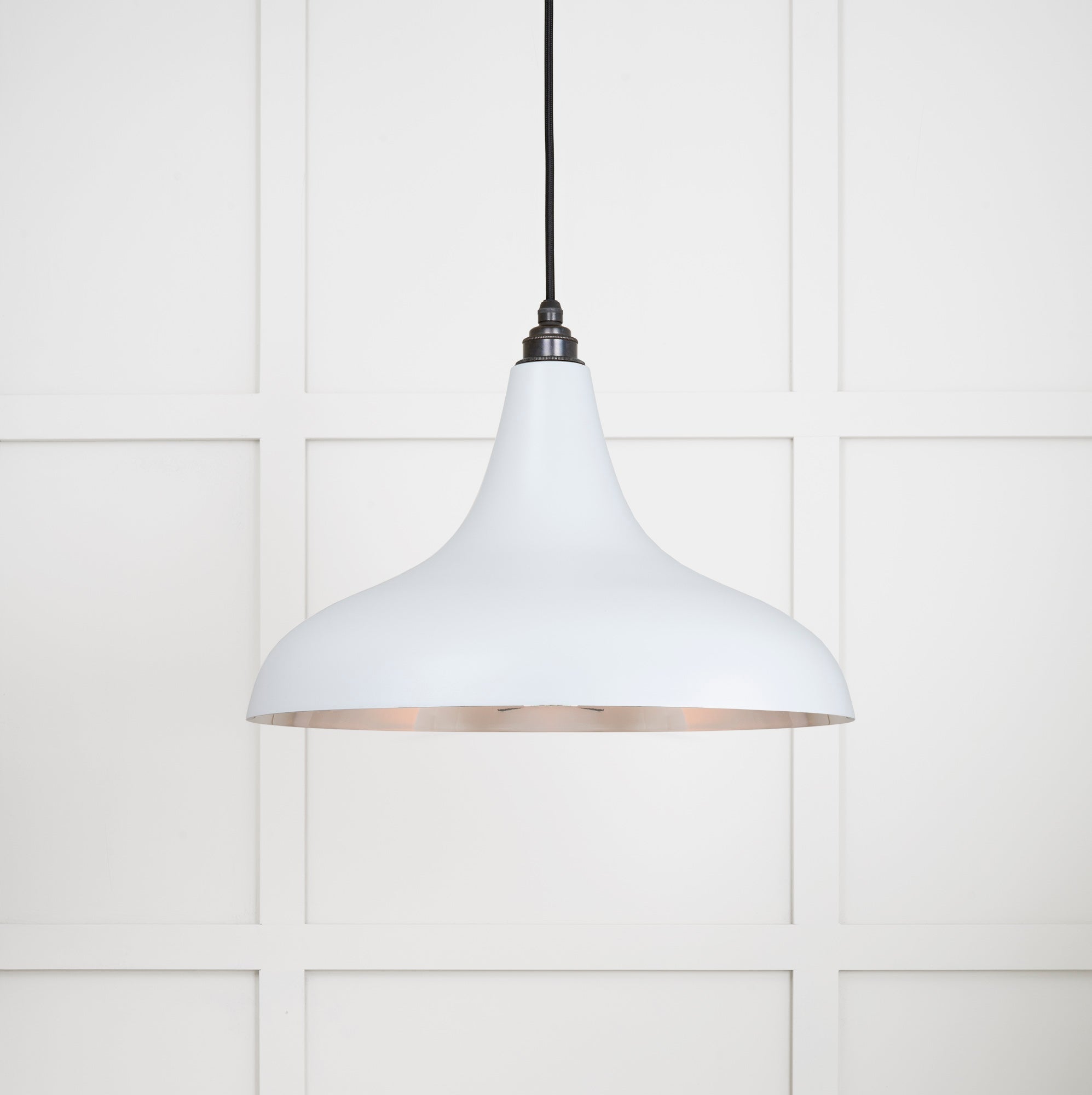 Smooth Nickel Frankley Pendant | Birch - From The Anvil - EB London