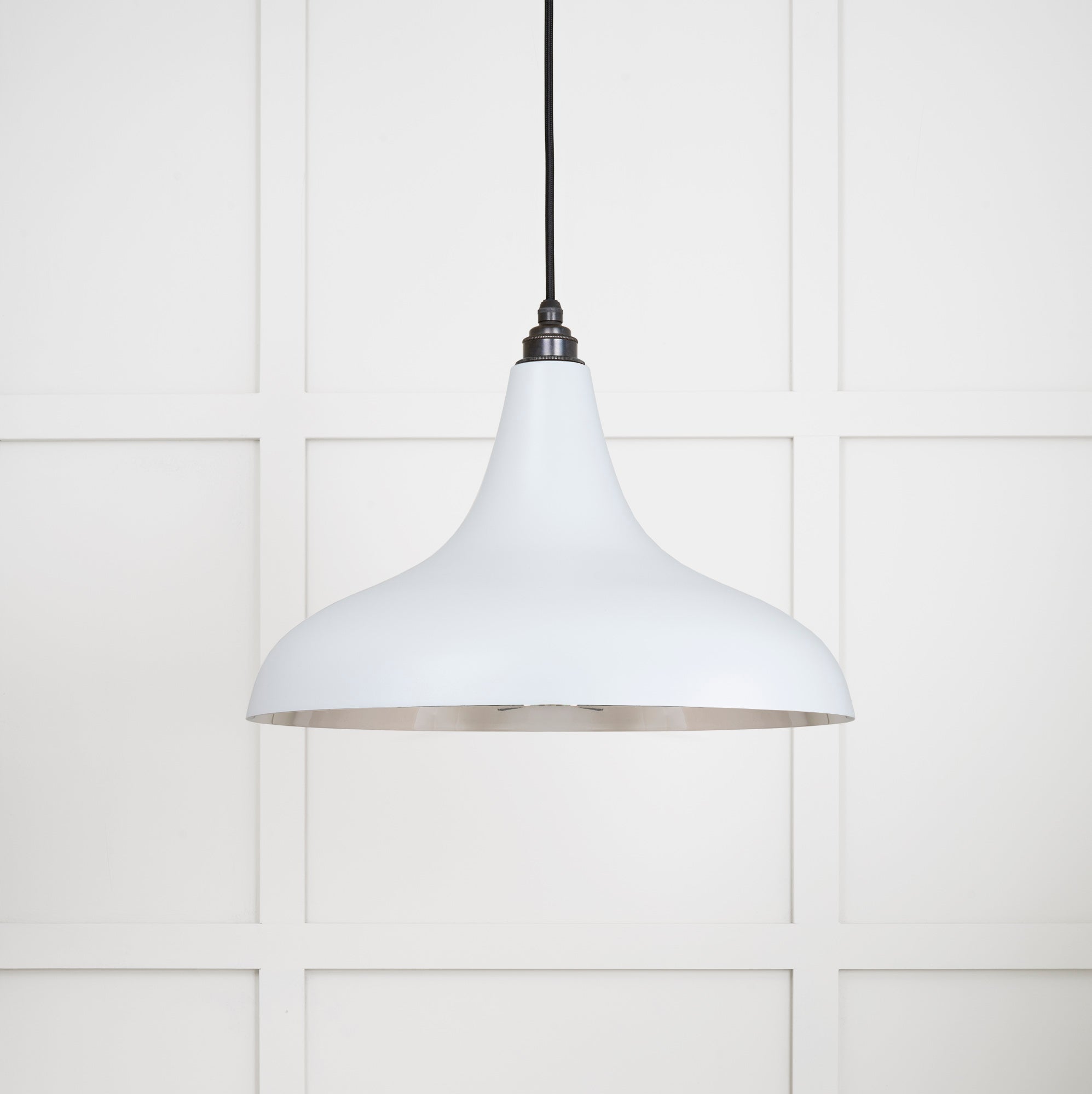 Smooth Nickel Frankley Pendant | Birch - From The Anvil - EB London