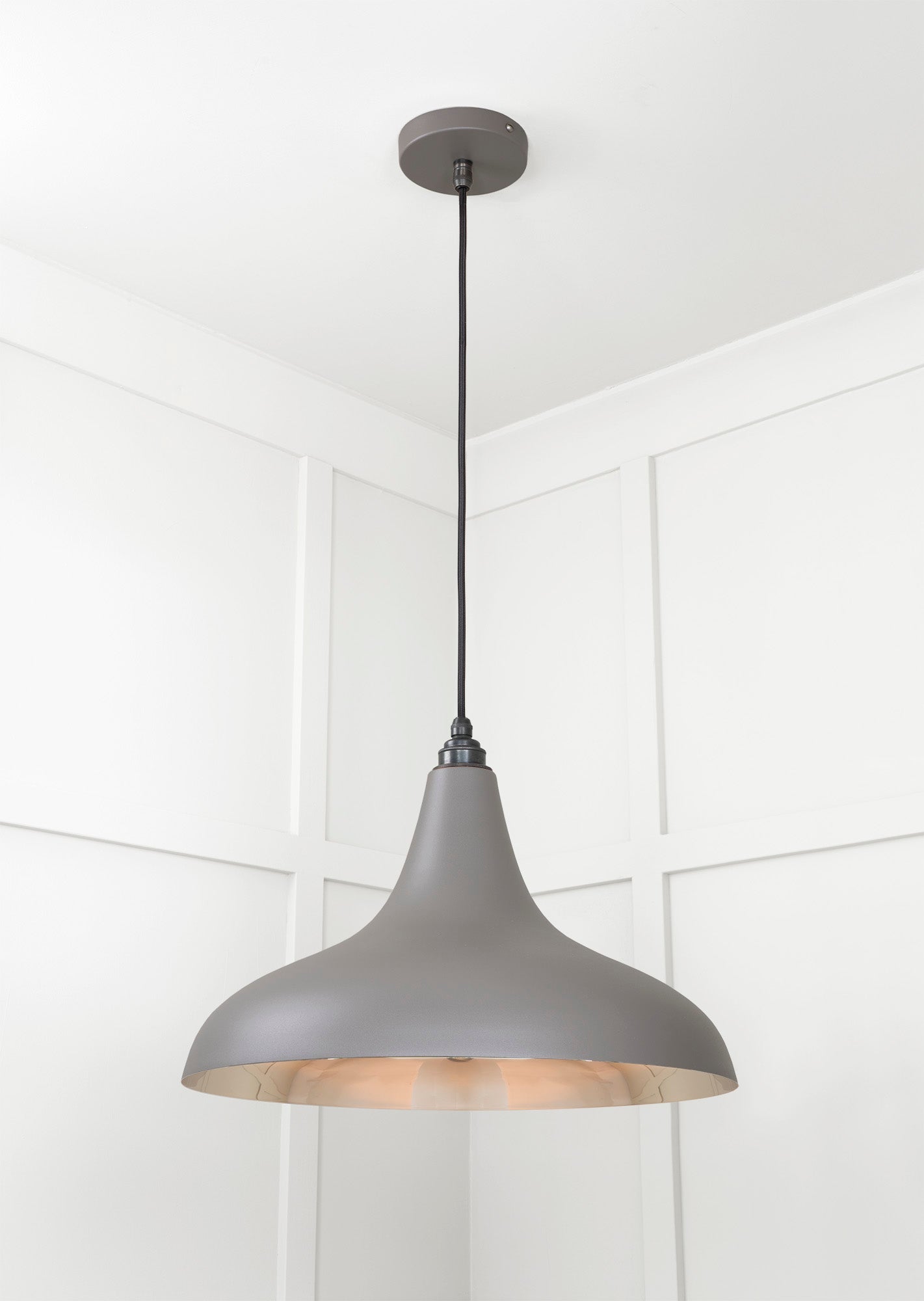 Smooth Nickel Frankley Pendant | Bluff - From The Anvil - EB London