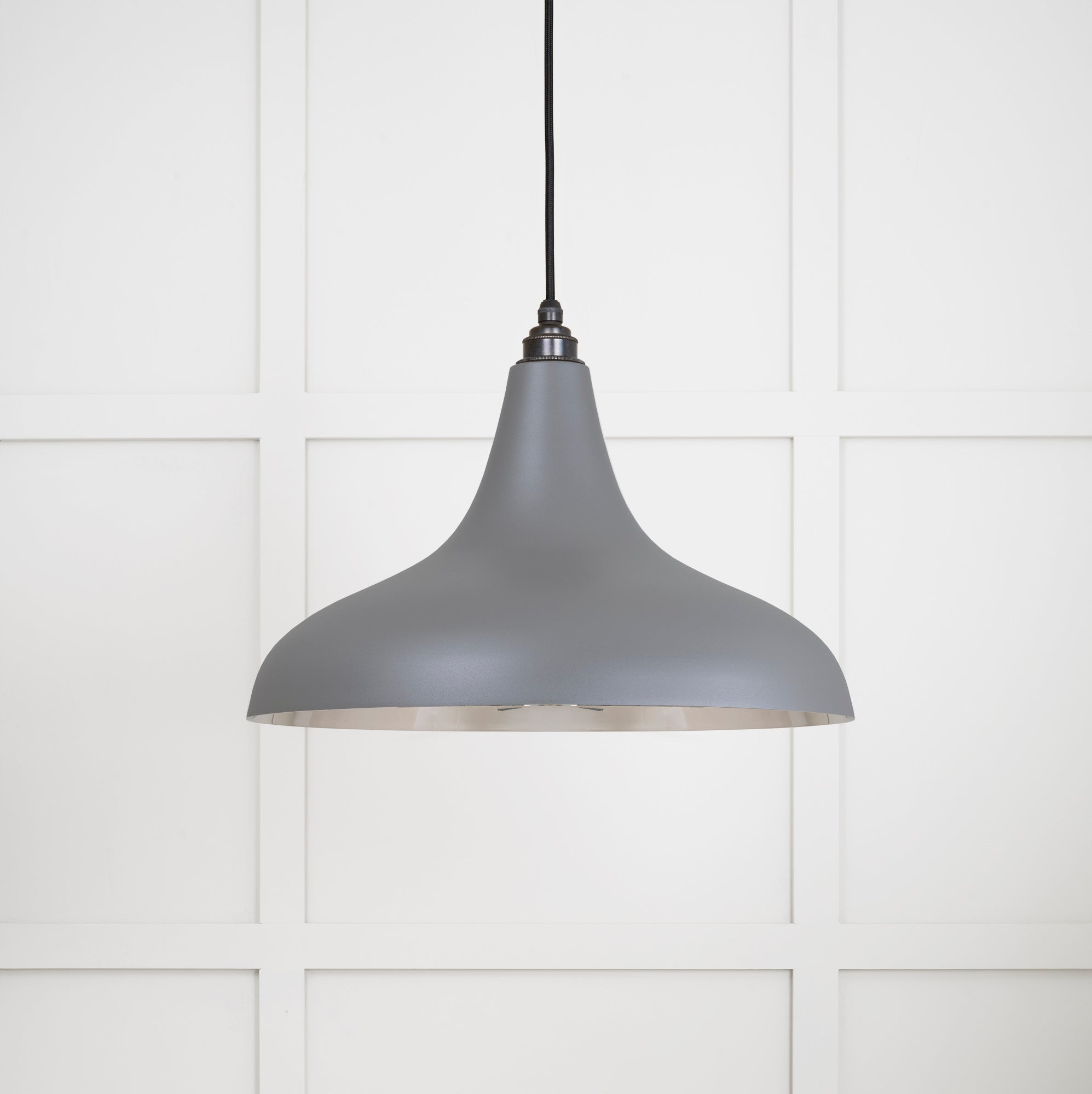 Smooth Nickel Frankley Pendant | Bluff - From The Anvil - EB London
