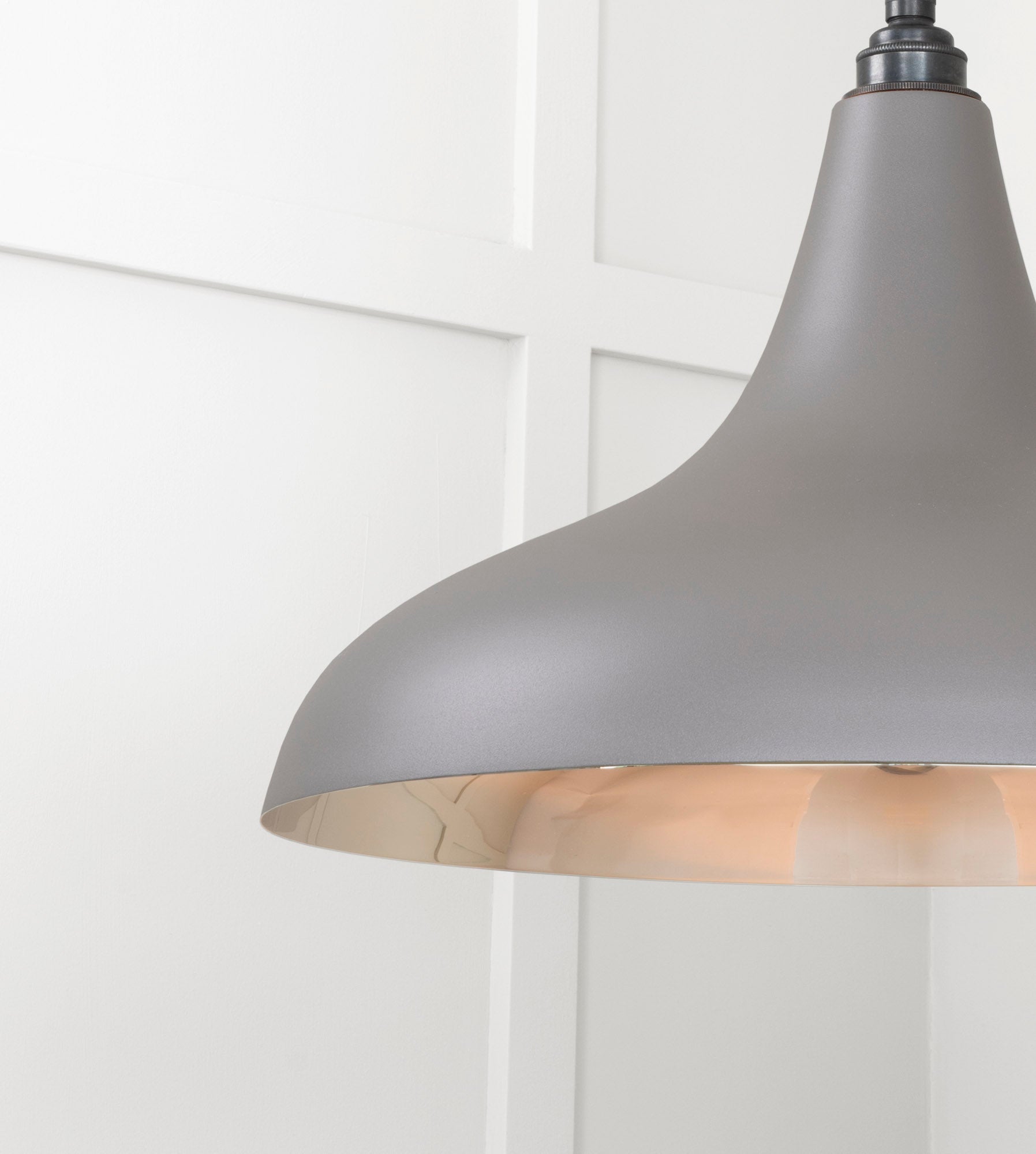 Smooth Nickel Frankley Pendant | Bluff - From The Anvil - EB London