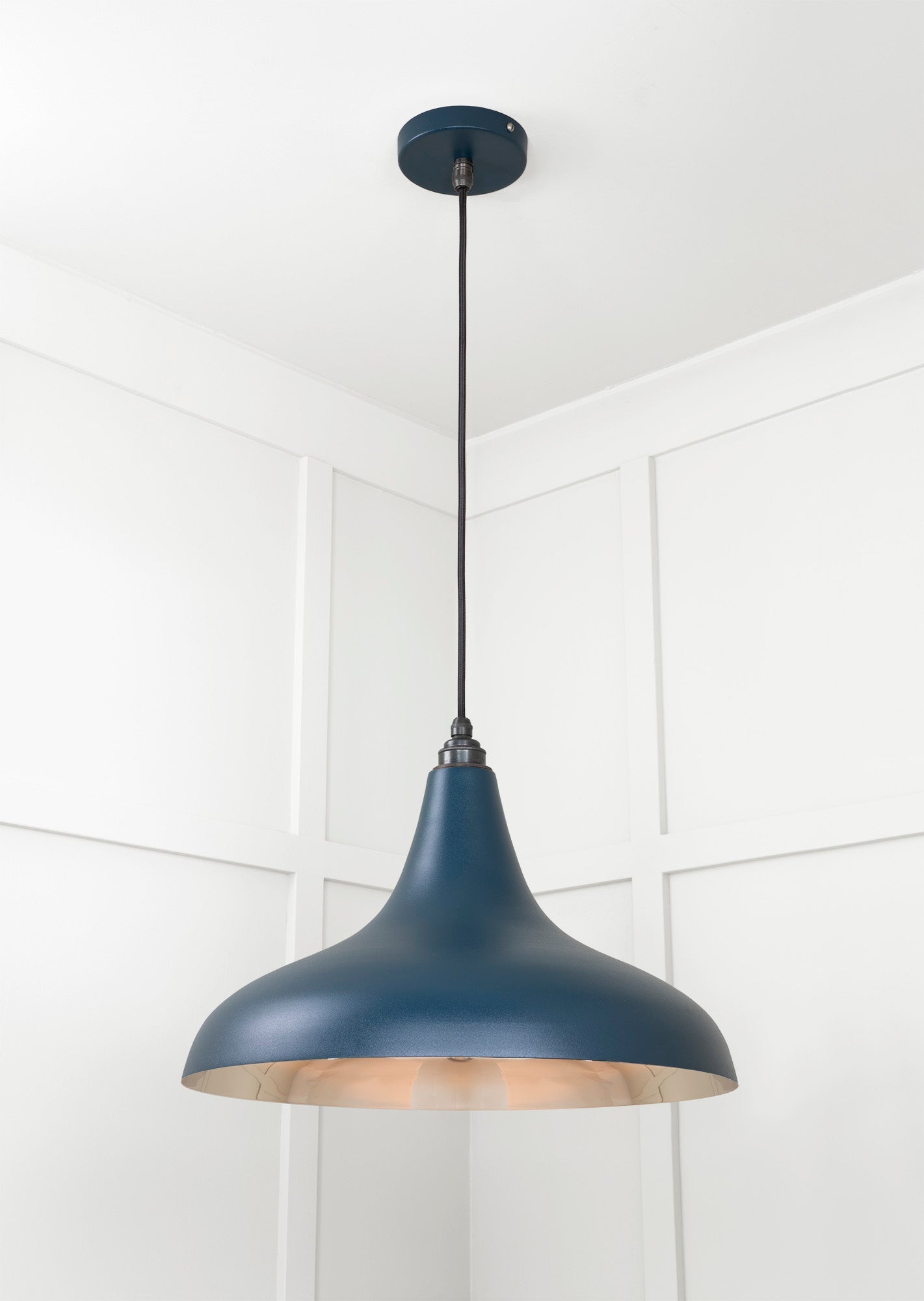 Smooth Nickel Frankley Pendant | Dusk - From The Anvil - EB London