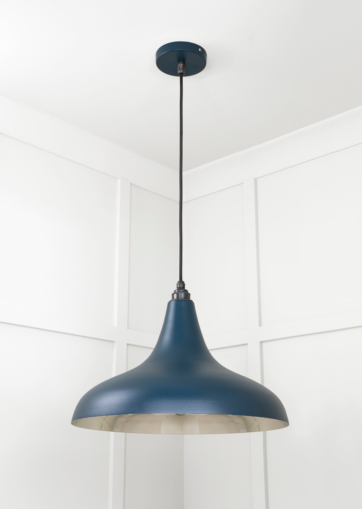 Smooth Nickel Frankley Pendant | Dusk - From The Anvil - EB London