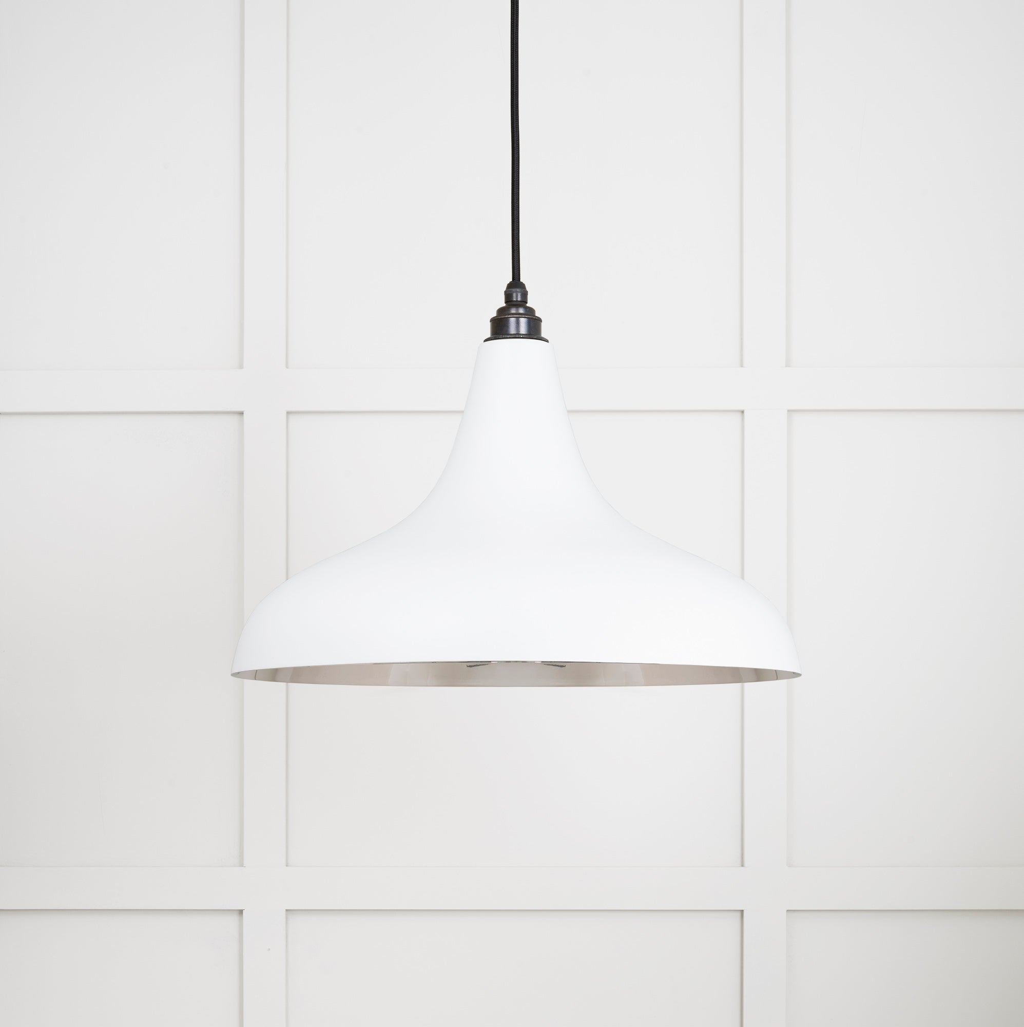 Smooth Nickel Frankley Pendant | Flock - From The Anvil - EB London