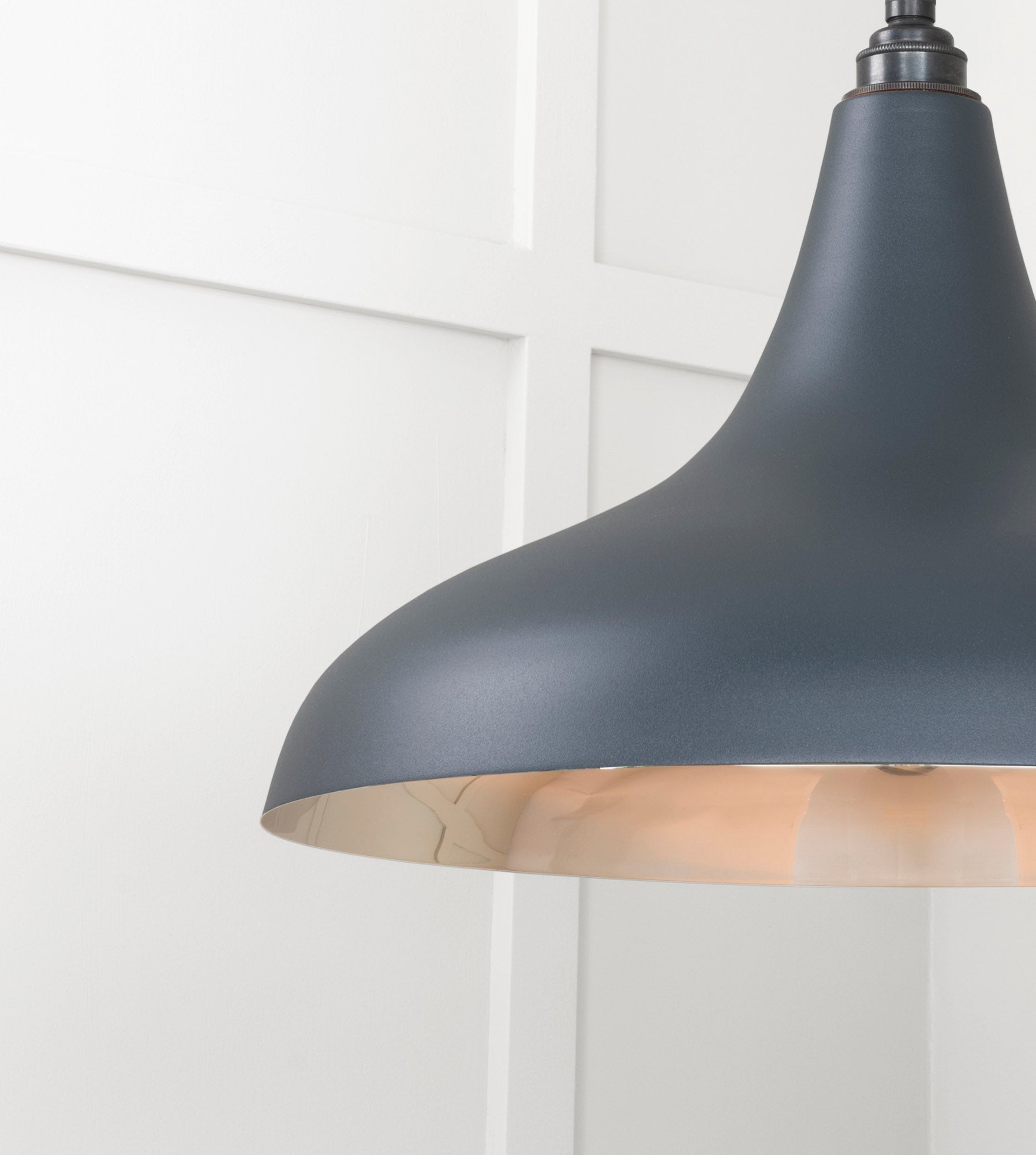 Smooth Nickel Frankley Pendant | Soot - From The Anvil - EB London