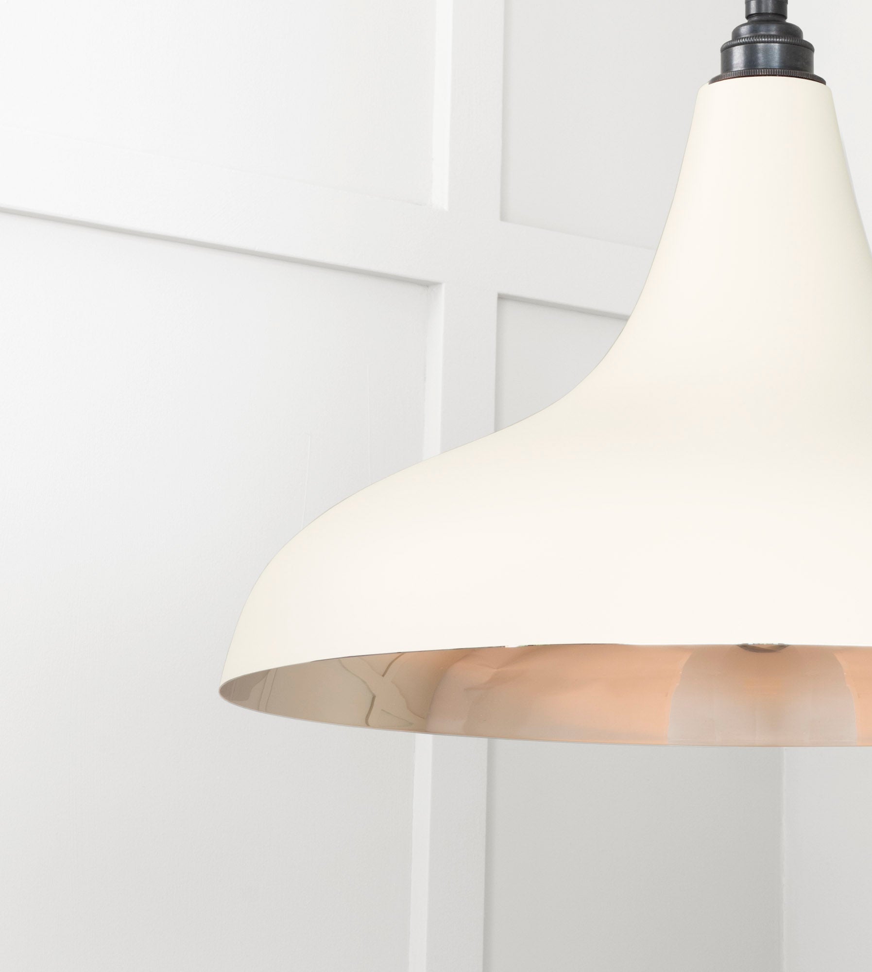 Smooth Nickel Frankley Pendant | Teasel - From The Anvil - EB London