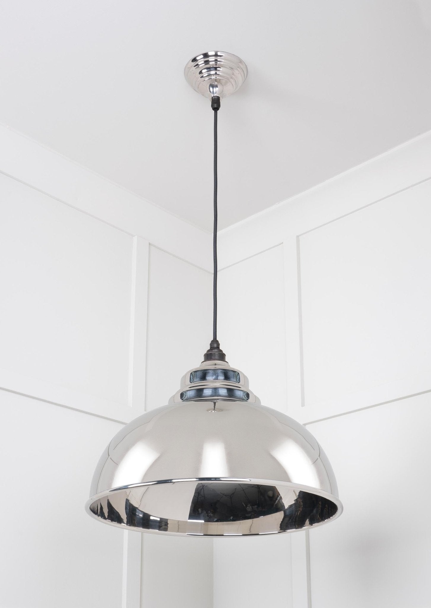 Smooth Nickel Harborne Pendant | Bare - From The Anvil - EB London