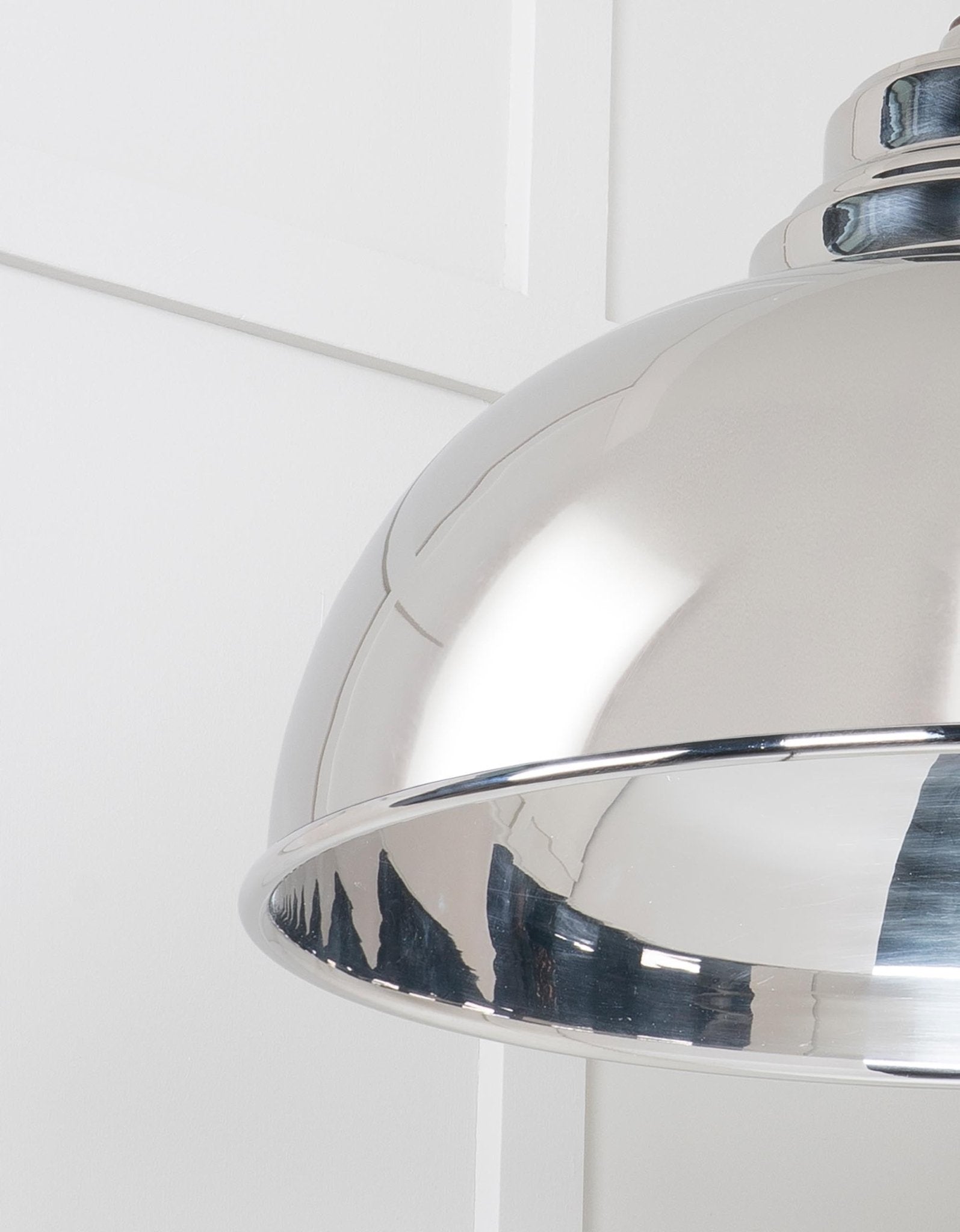 Smooth Nickel Harborne Pendant | Bare - From The Anvil - EB London