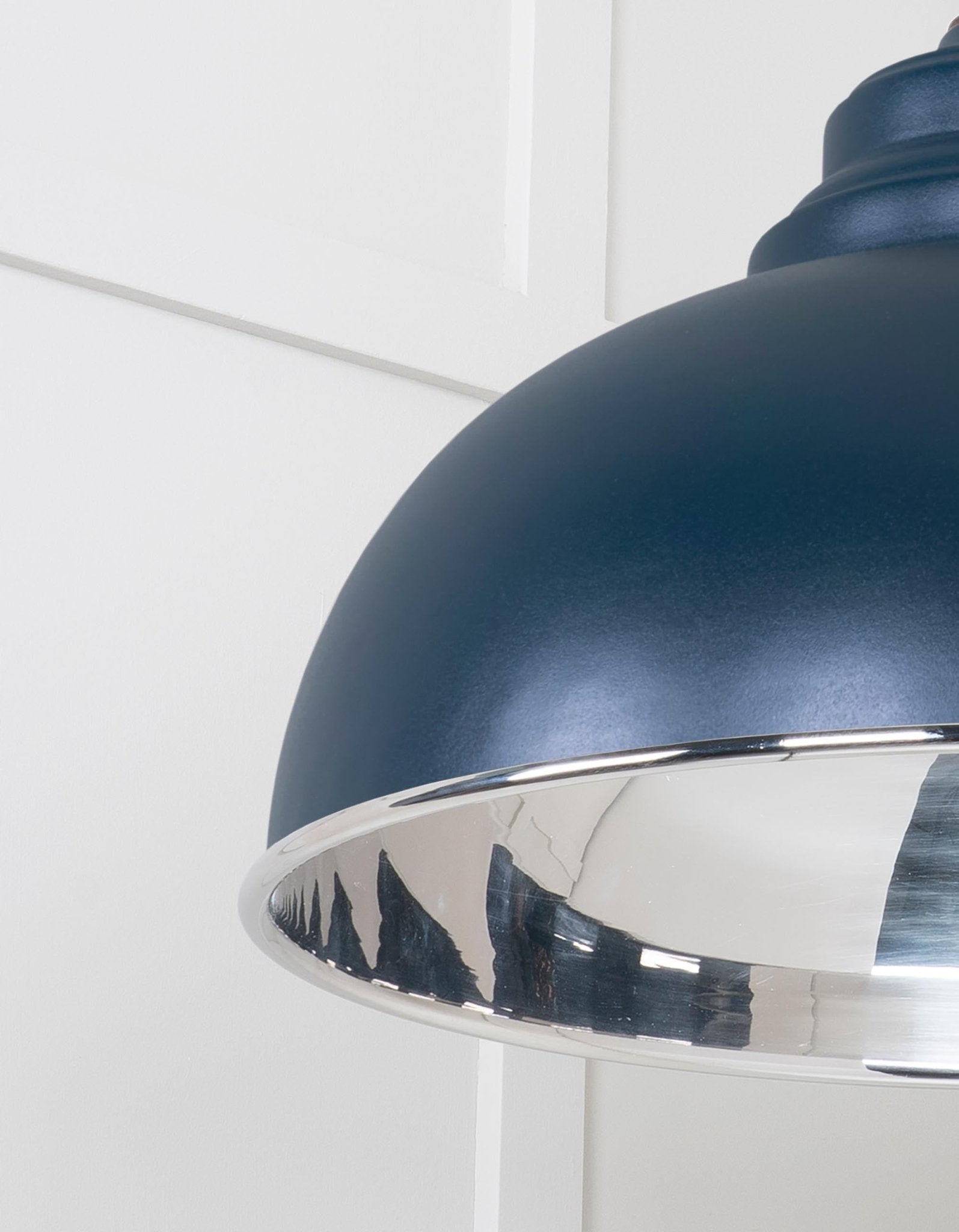 Smooth Nickel Harborne Pendant | Dusk - From The Anvil - EB London