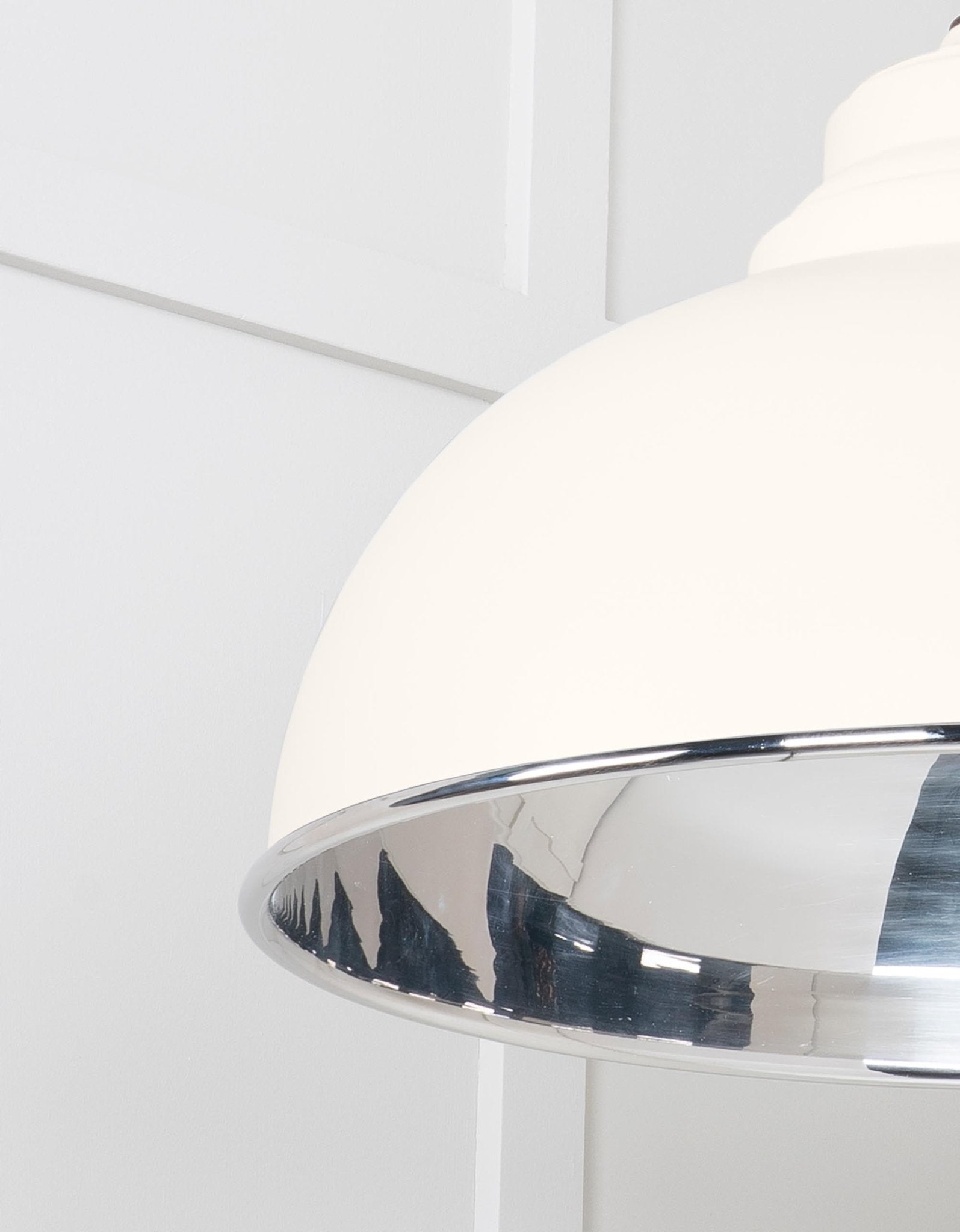Smooth Nickel Harborne Pendant | Teasel - From The Anvil - EB London