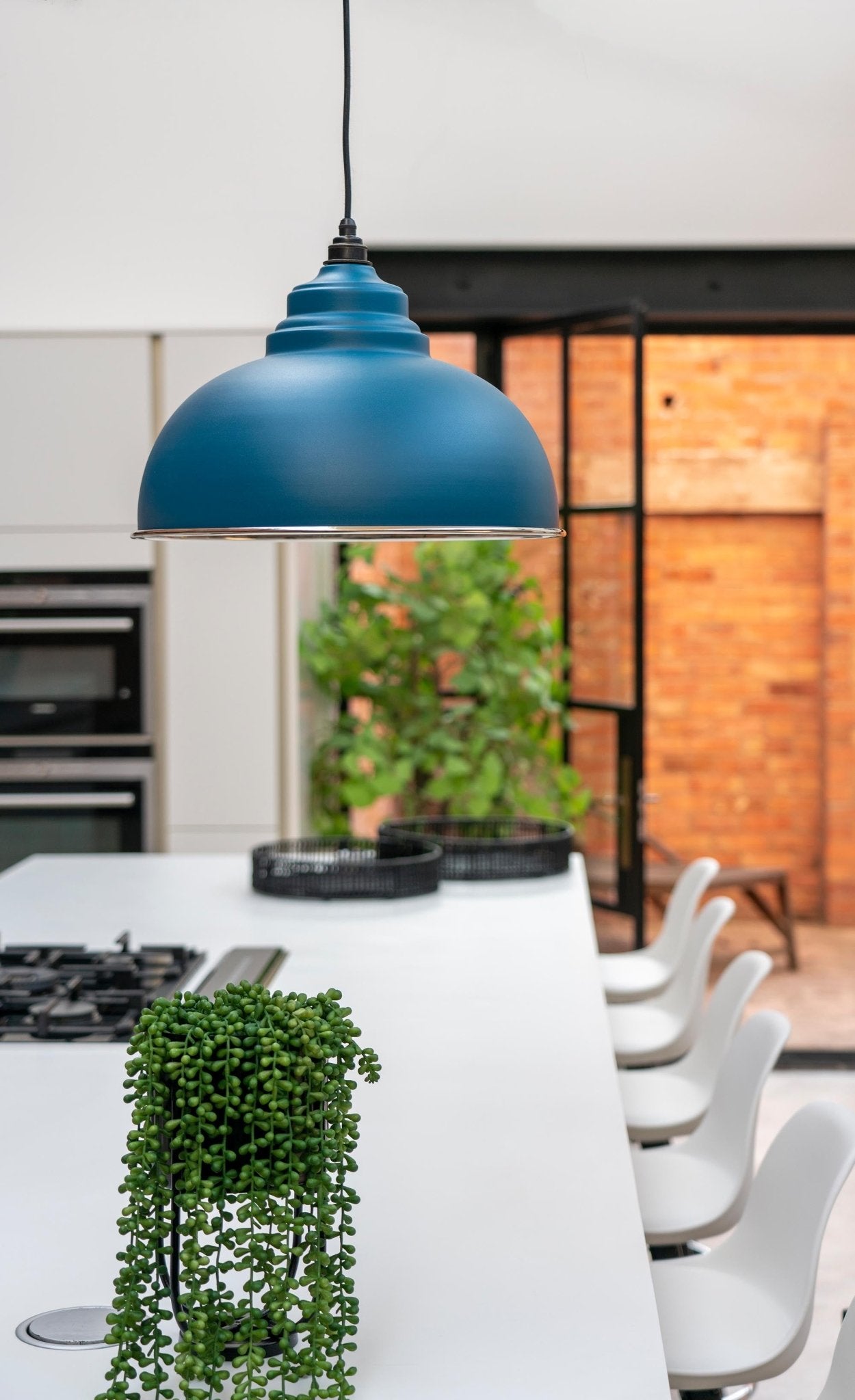 Smooth Nickel Harborne Pendant | Upstream - From The Anvil - EB London